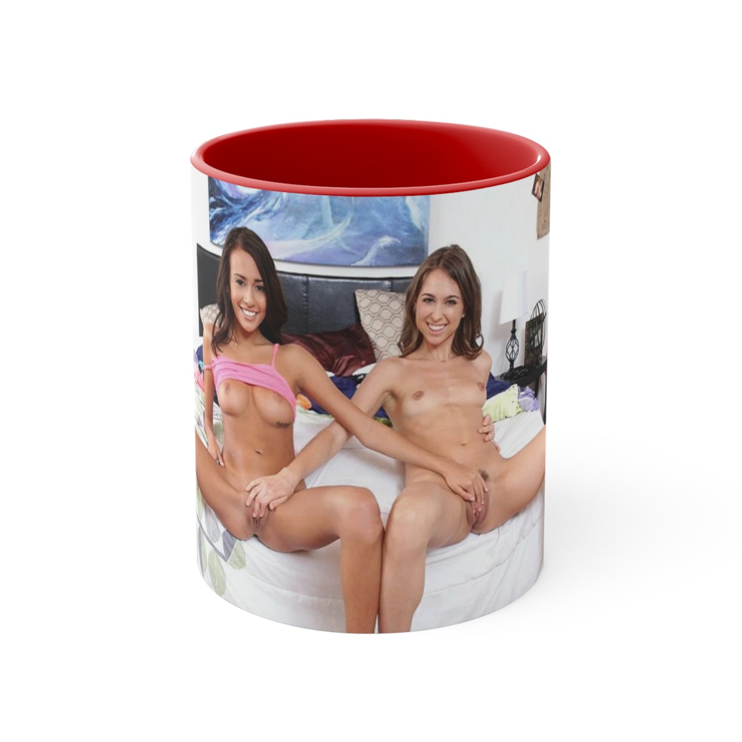 Accent Coffee Mug, 11oz Janice Griffith & Riley Reid Nude