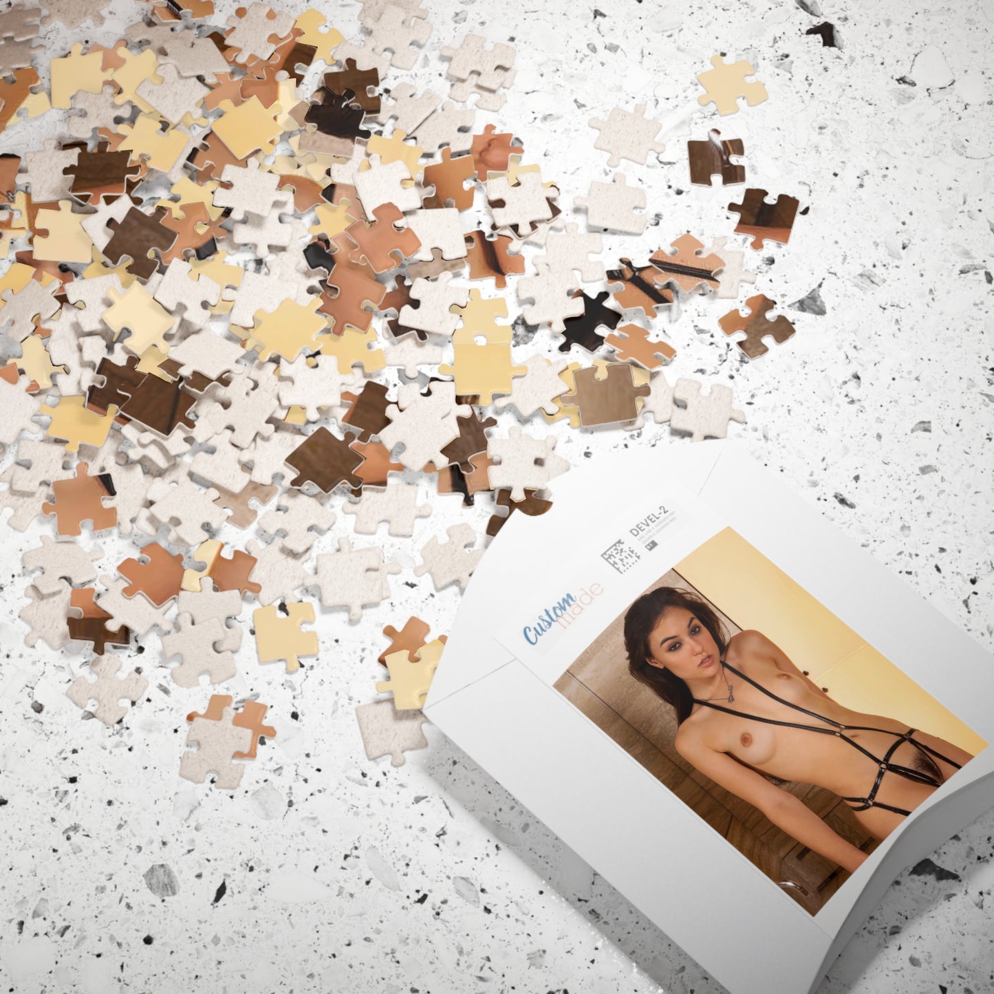 Puzzle (110, 252, 520, 1014-piece) Adult Star Sasha Grey Nude