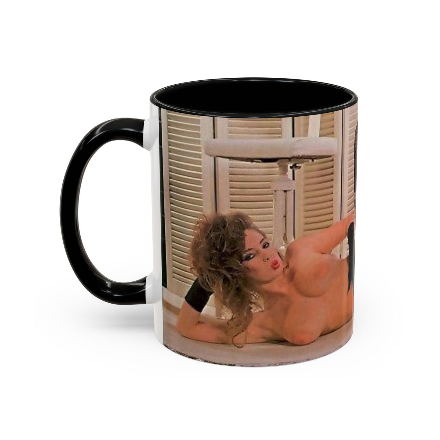 Accent Coffee Mug (11, 15oz) Traci Lords Nude