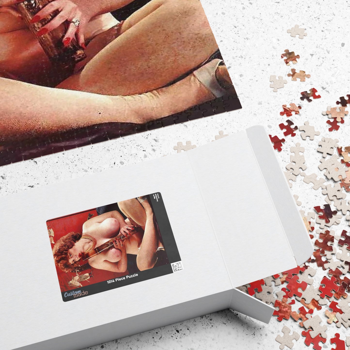 Puzzle (110, 252, 520, 1014-piece) Retro Pornstar Lisa De Leeuw Nude