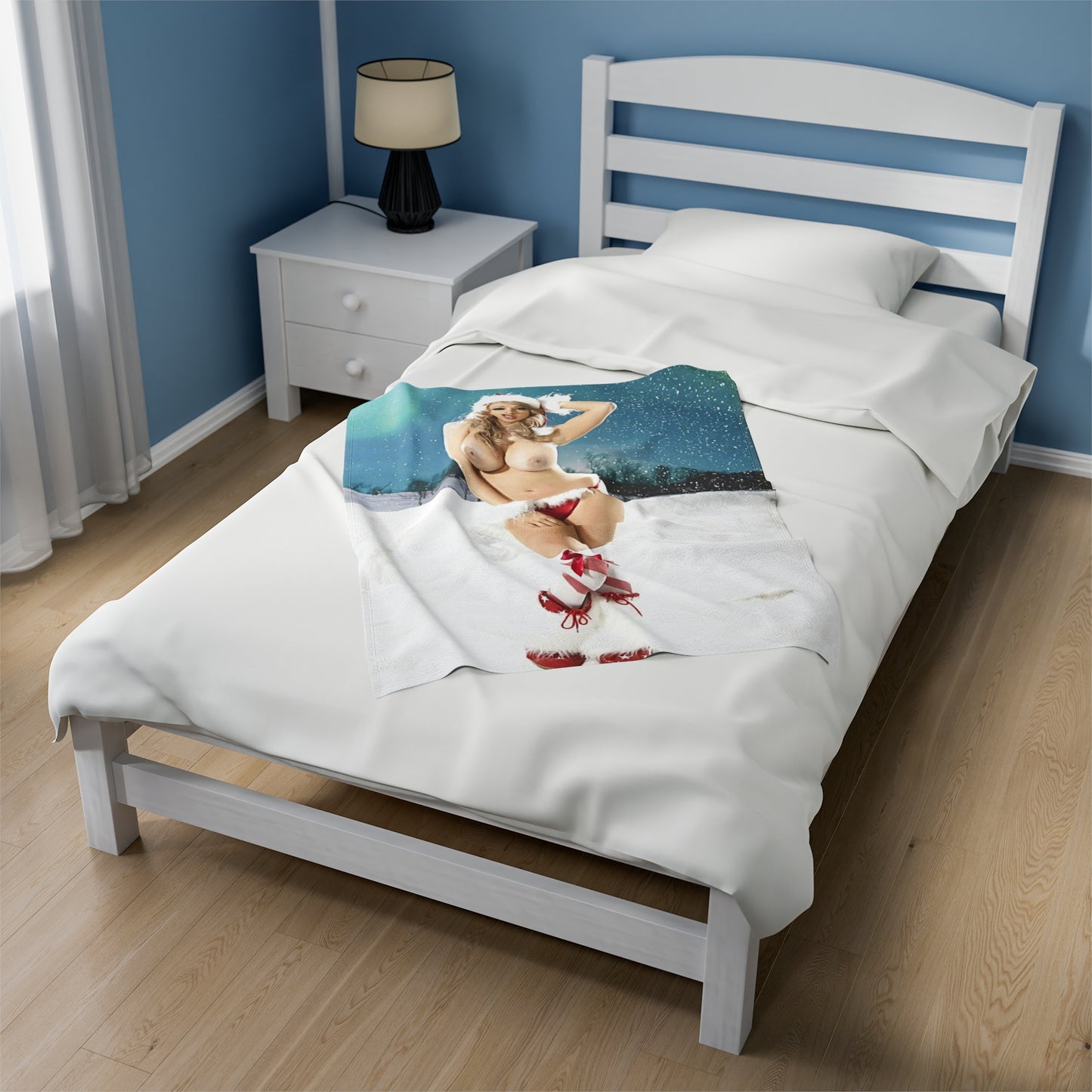 Velveteen Plush Blanket Nude Christmas Pornstars