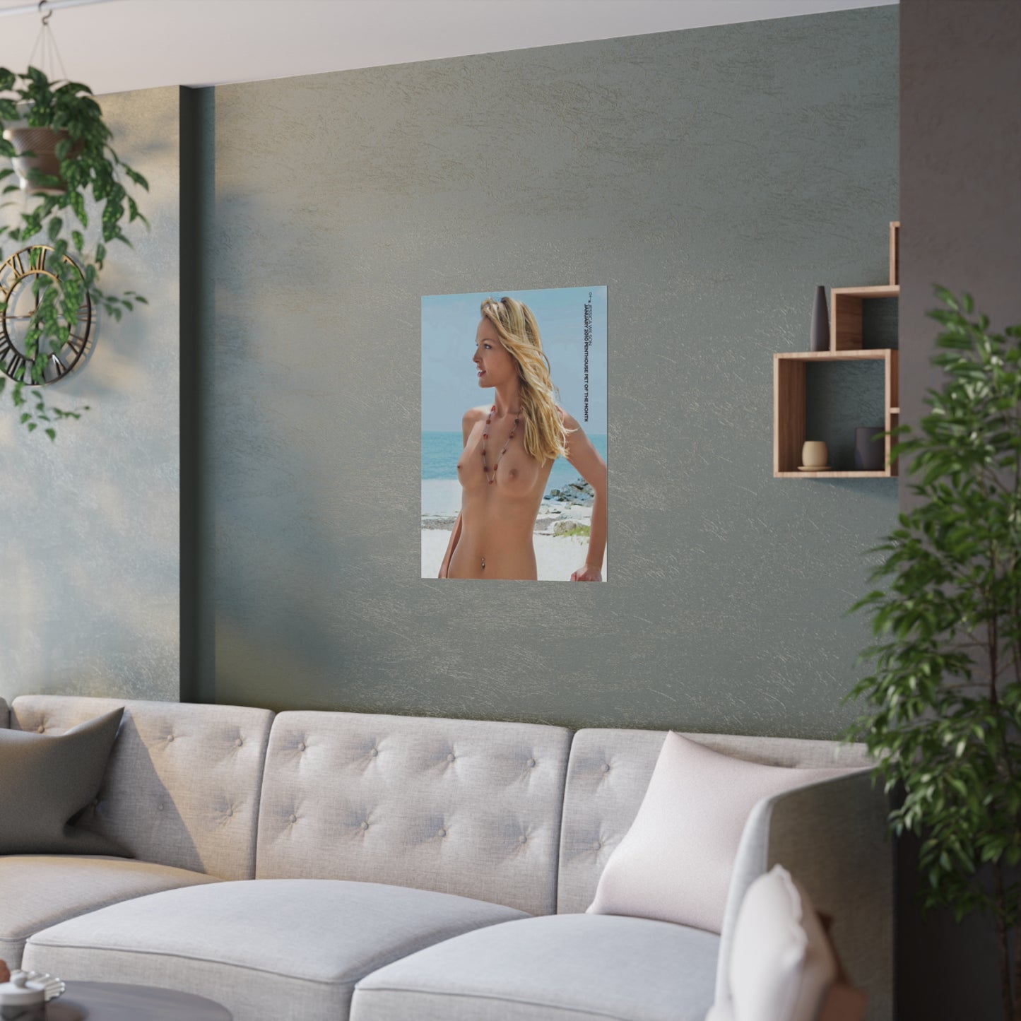 Satin Posters (210gsm) Penthouse Pet January 2010 Jessica Wilson
