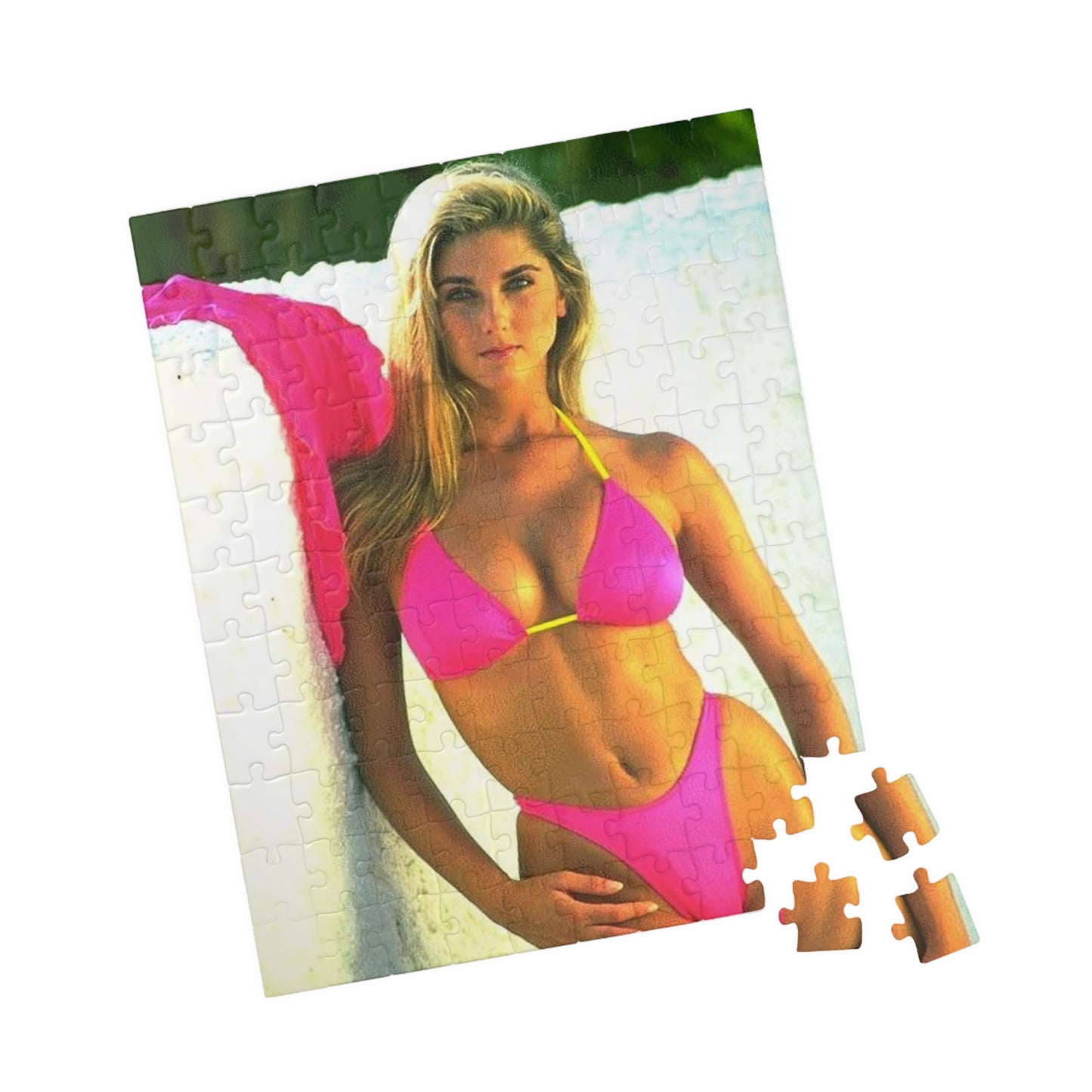 Puzzle (110, 252, 520, 1014-piece) Retro Bikini Babe April Storms