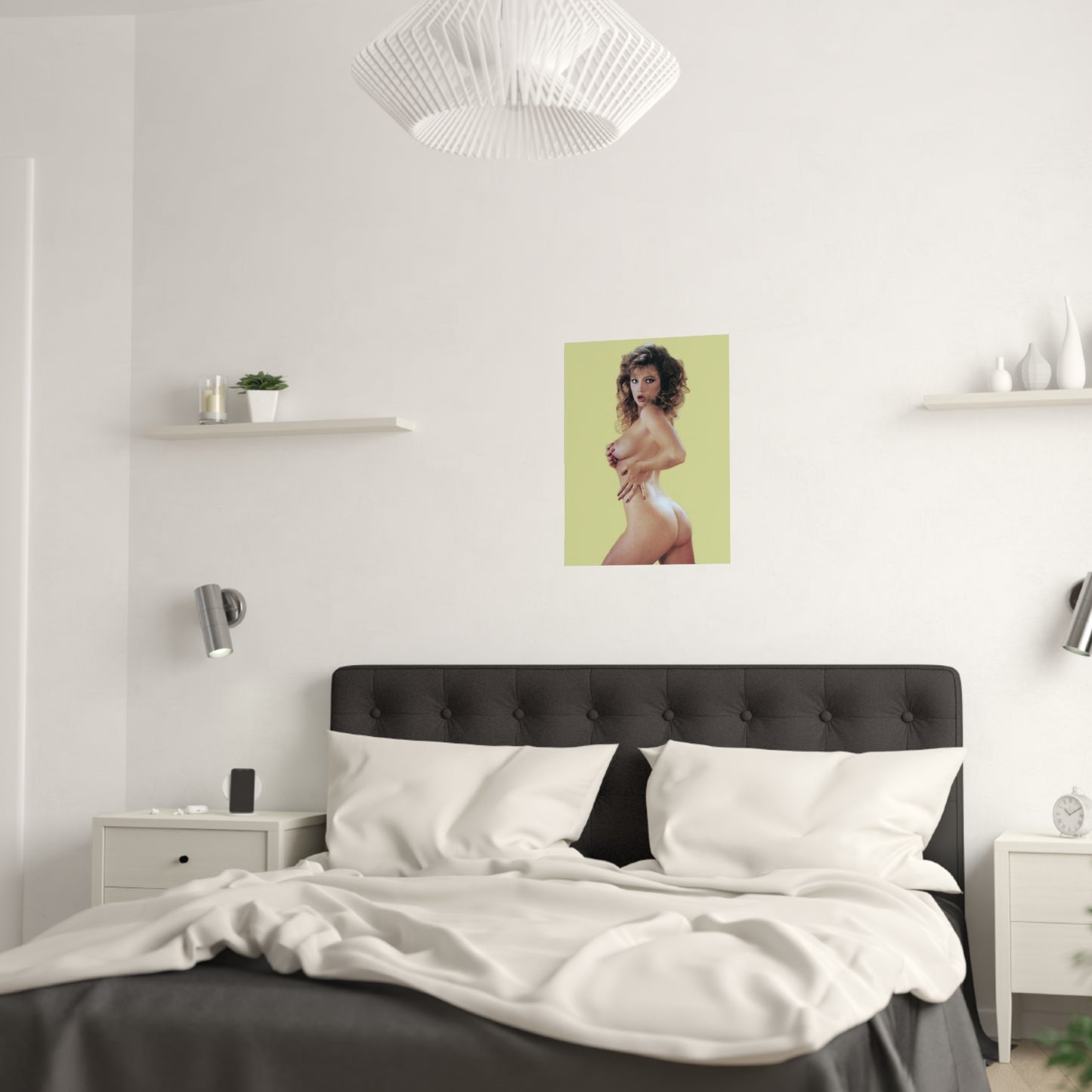 Satin Posters (210gsm) Retro Porn Star 1980s Traci