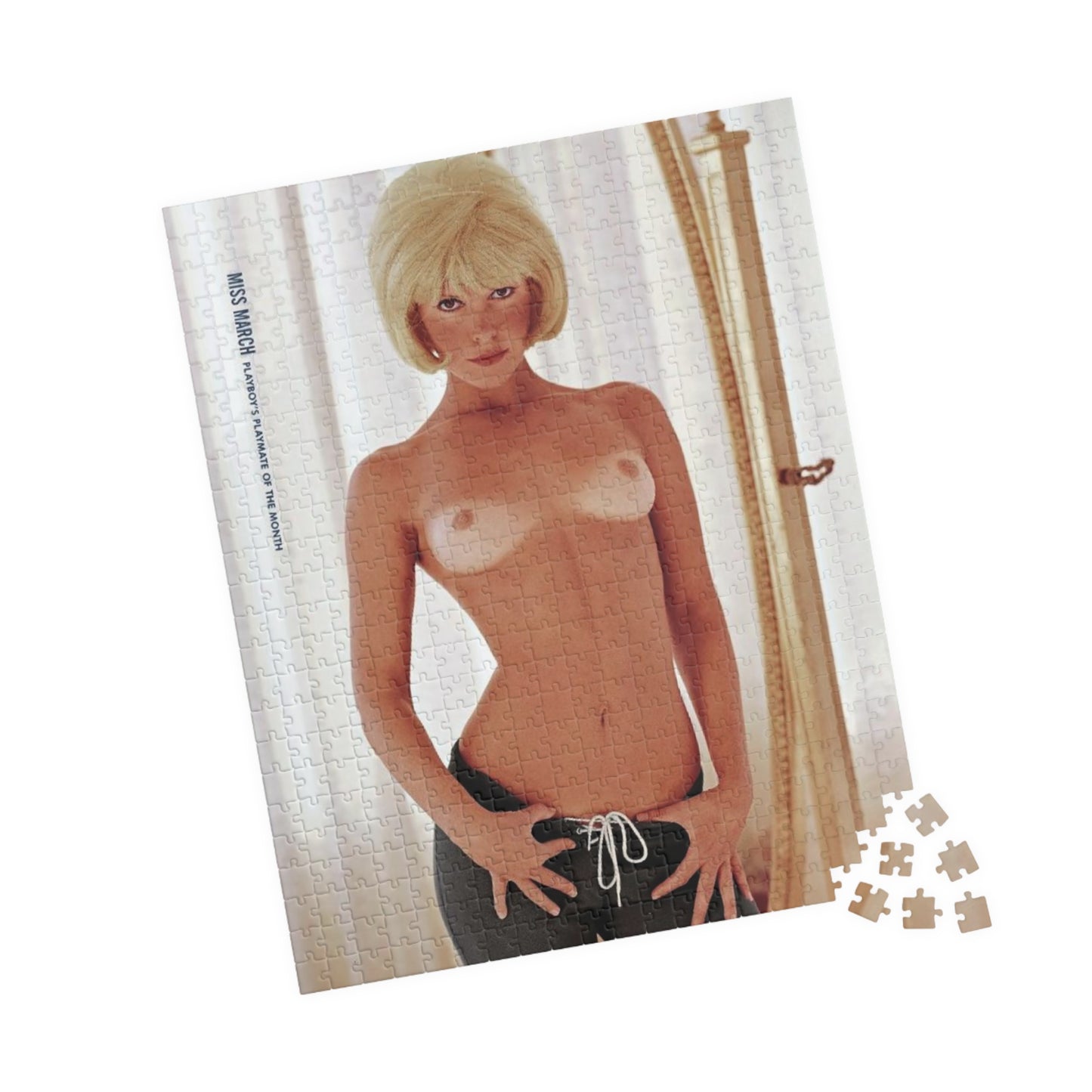Puzzle (110, 252, 500, 1014-piece) Playboy Playmate March 1966 Priscilla Wright
