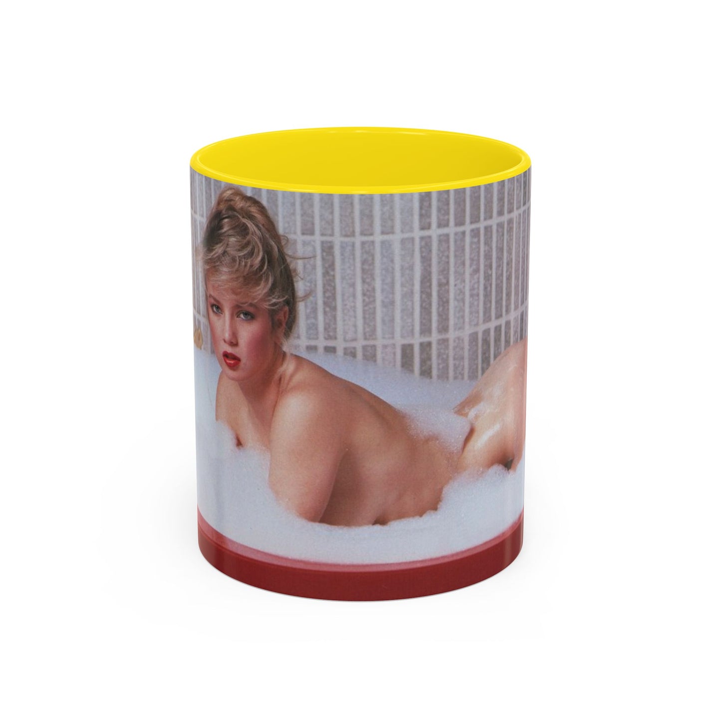 Accent Coffee Mug (11, 15oz) Traci Lords Nude