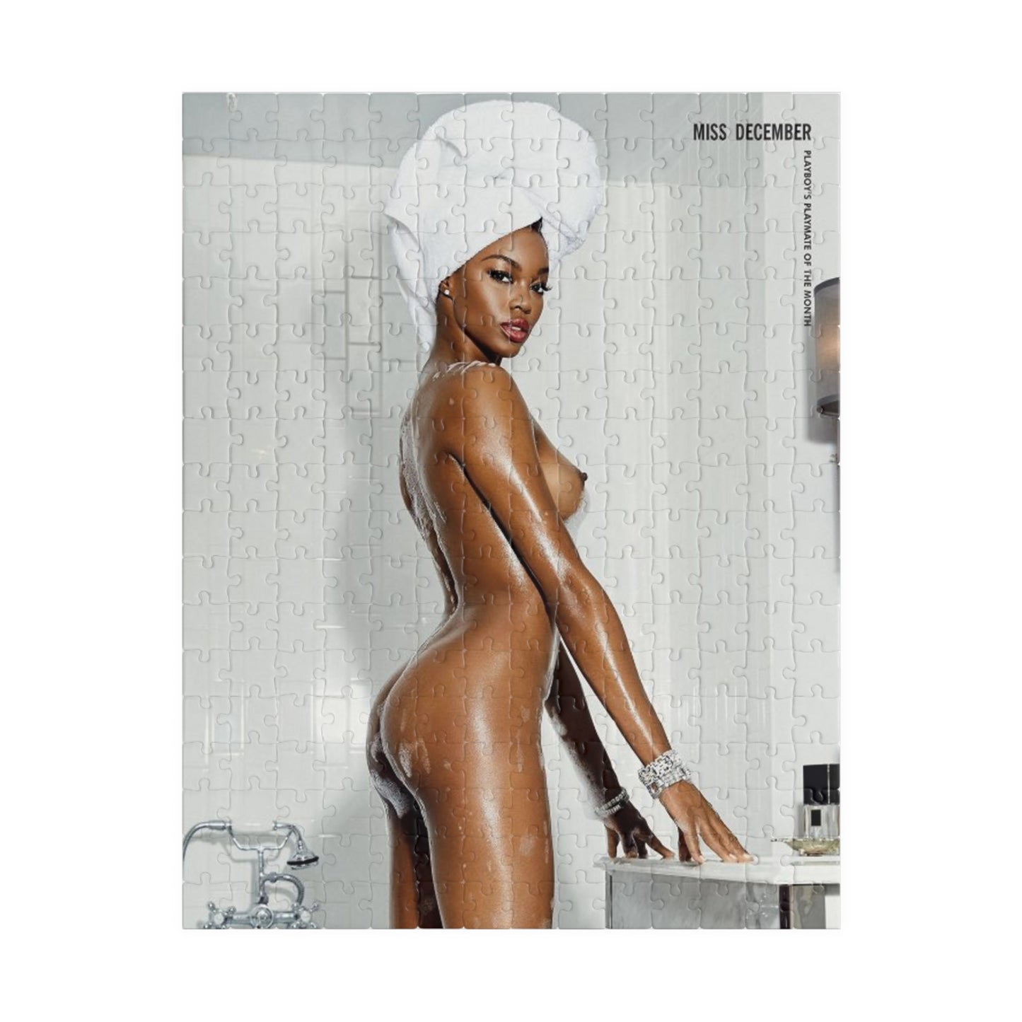 Puzzle (110, 252, 500, 1014-piece) Playboy Playmate Dec 2015 Eugena Washington