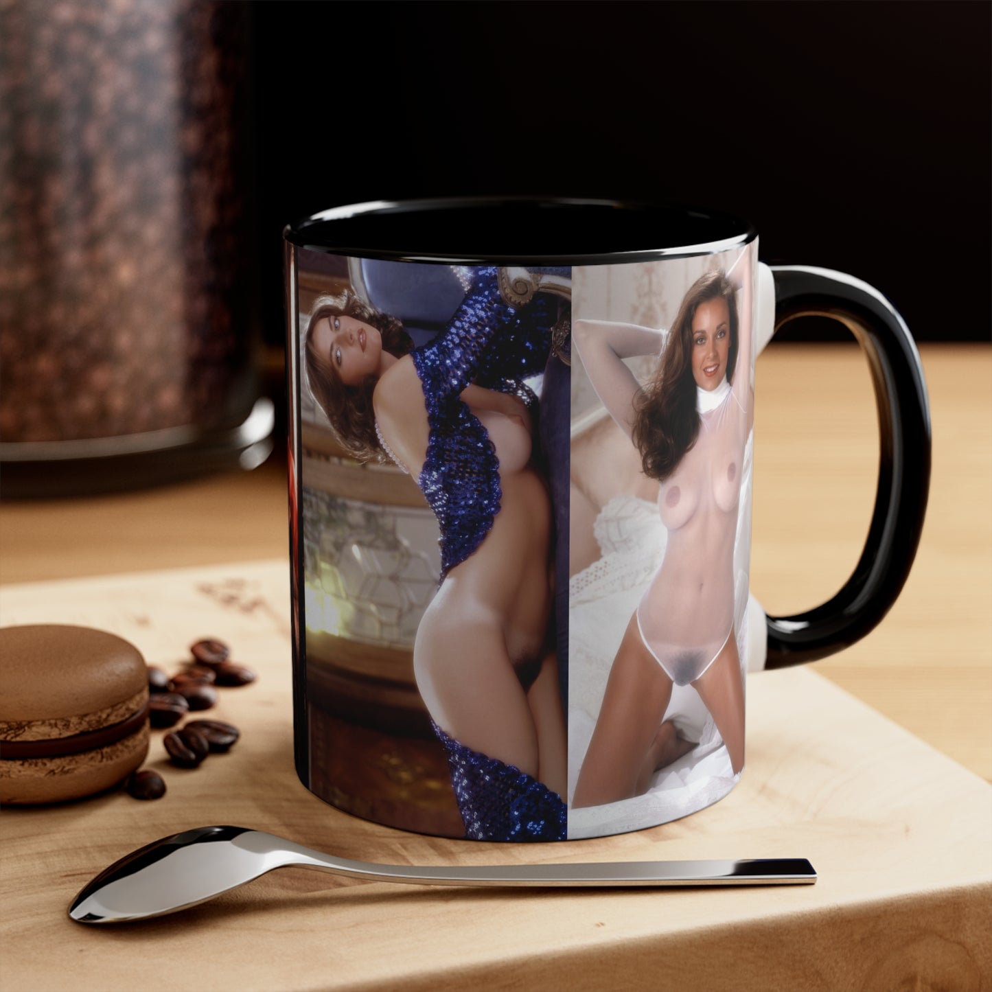 Accent Coffee Mug, 11oz Playboy Playmates 1980 January - April