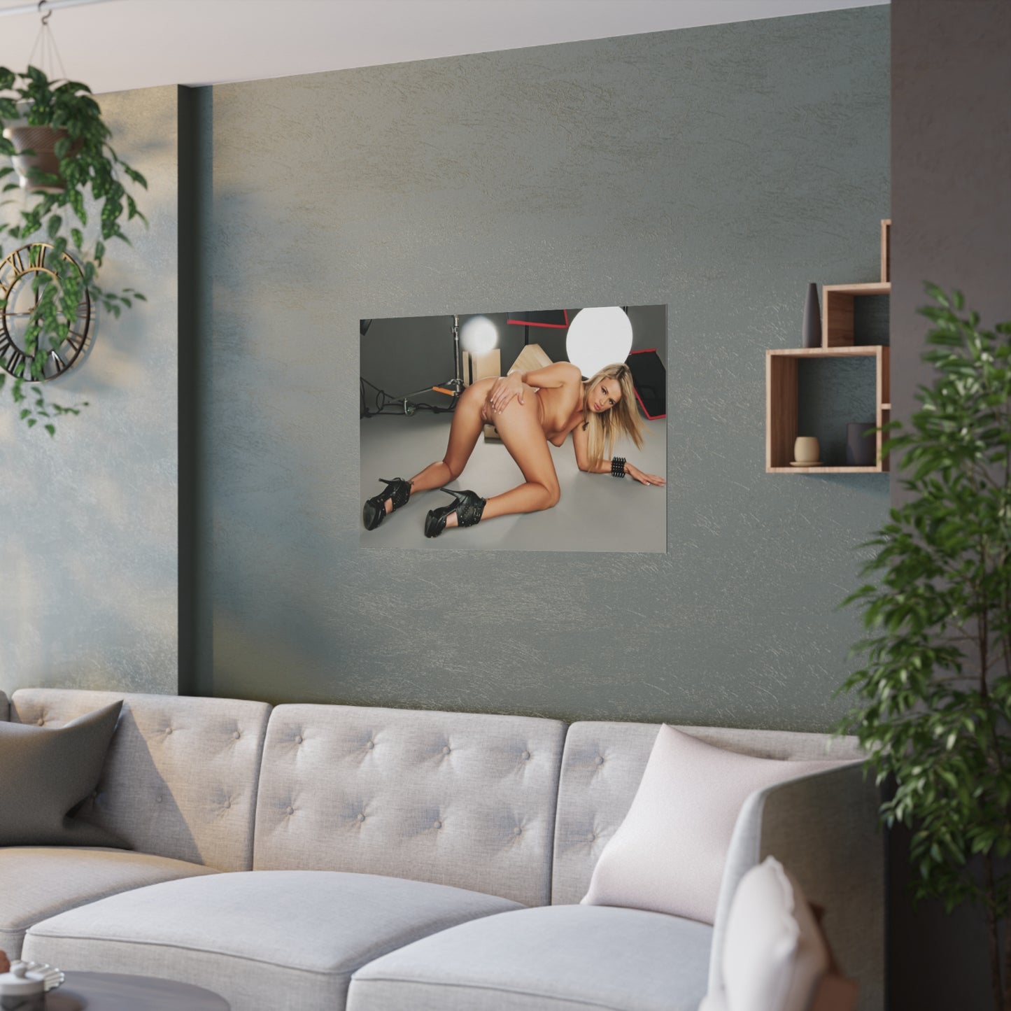 Satin Posters (210gsm) Penthouse Pet July 2012 Heather Starlet