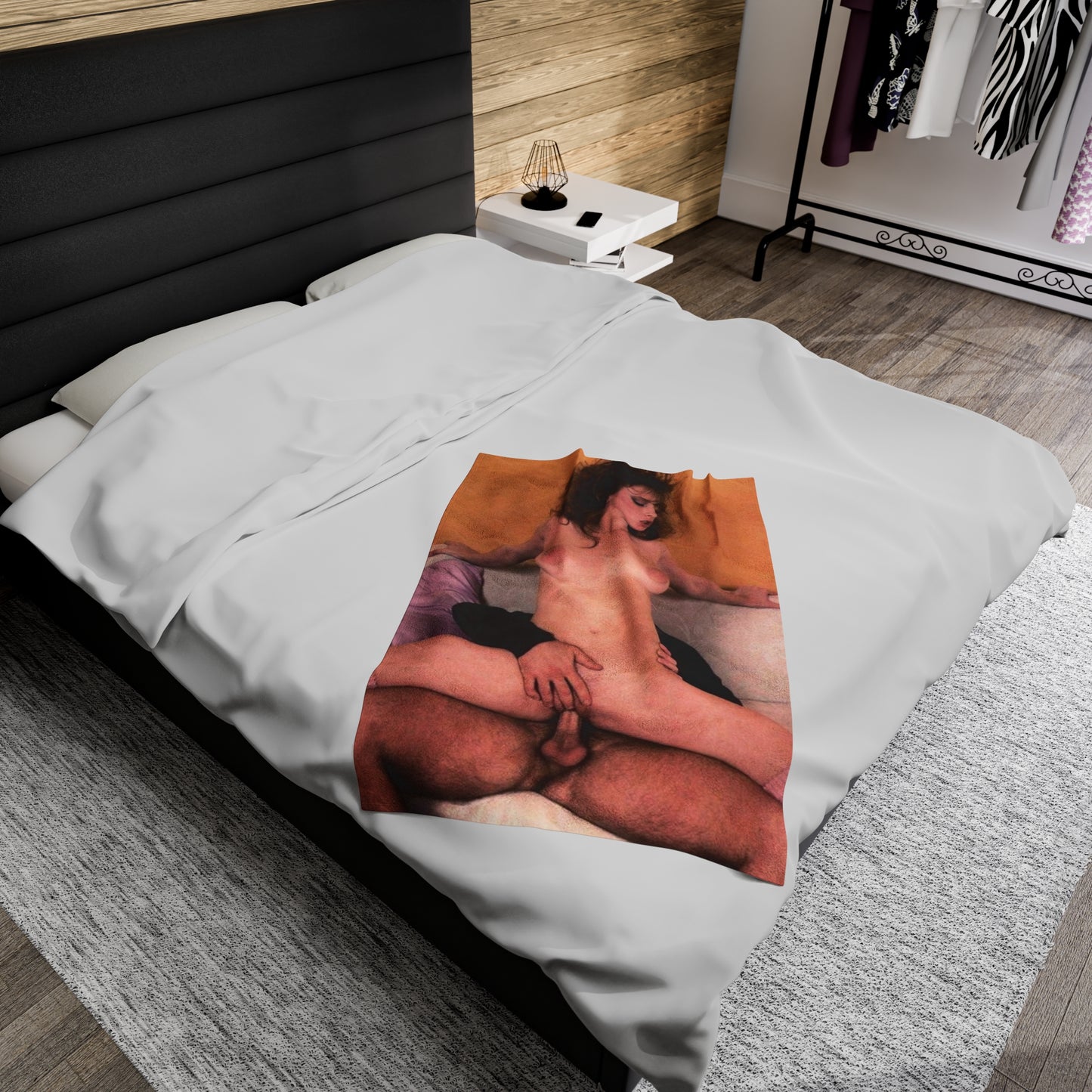 Velveteen Plush Blanket Traci Lords Nude