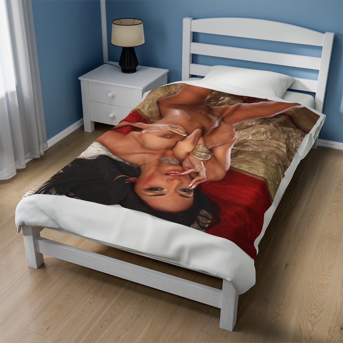Velveteen Plush Blanket Porn Star Anissa Kate Nude