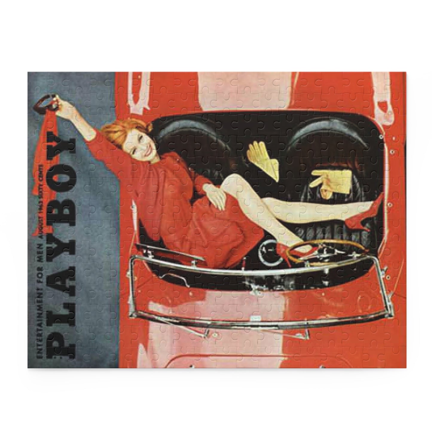Puzzle (120, 252, 500-Piece) Playboy Cover August 1963