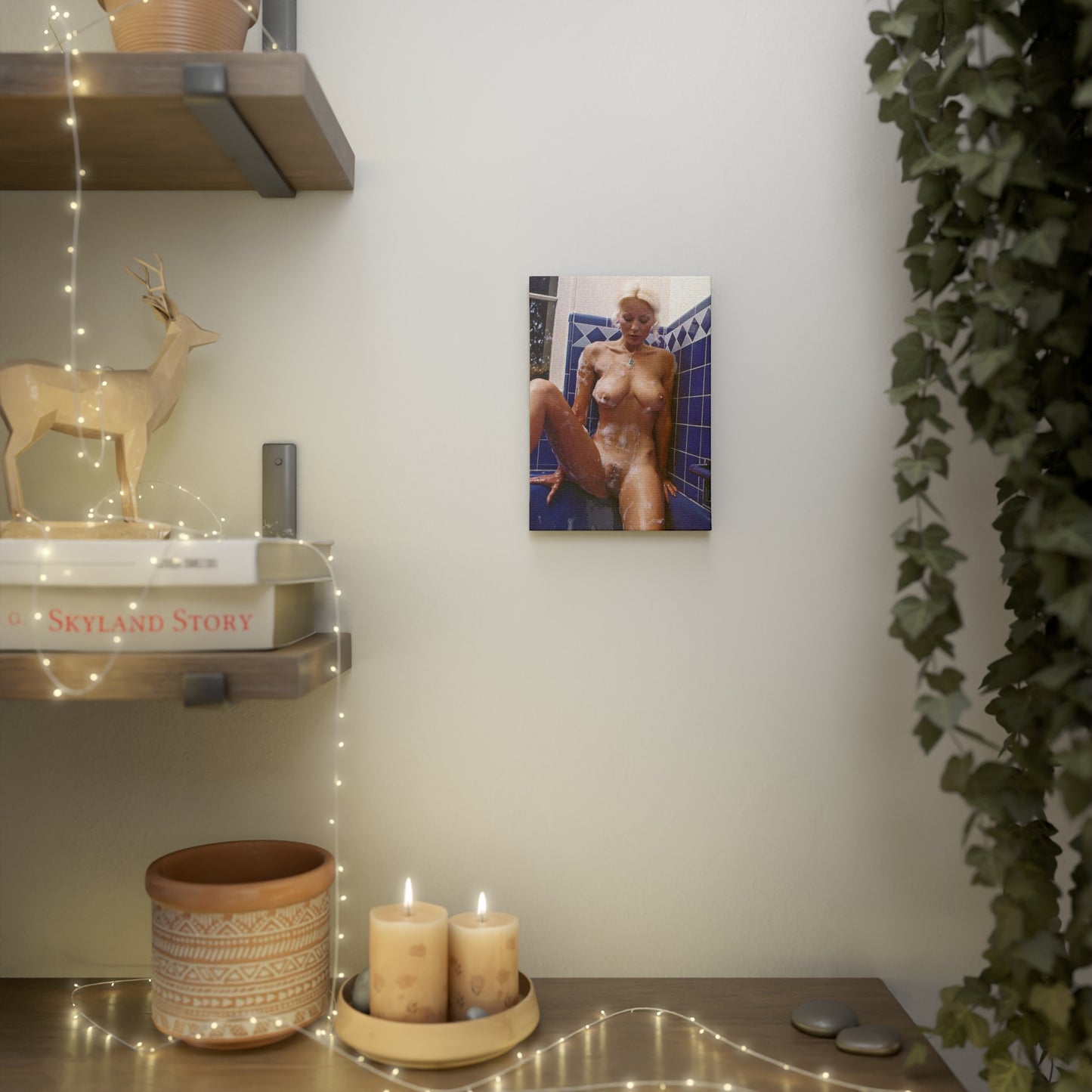 Canvas Photo Tile Porn Star Seka Nude