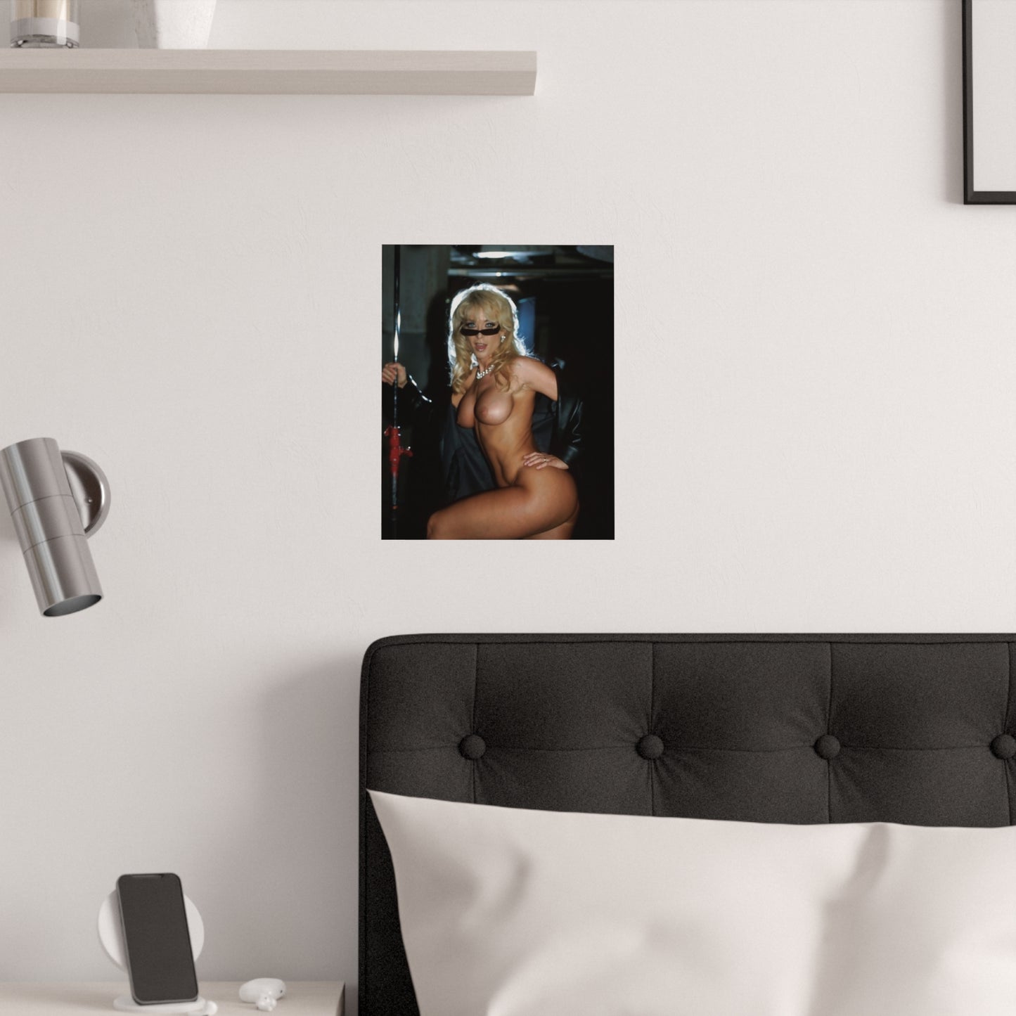 Satin Posters (210gsm) Retro Porn Star Nina Hartley Nude