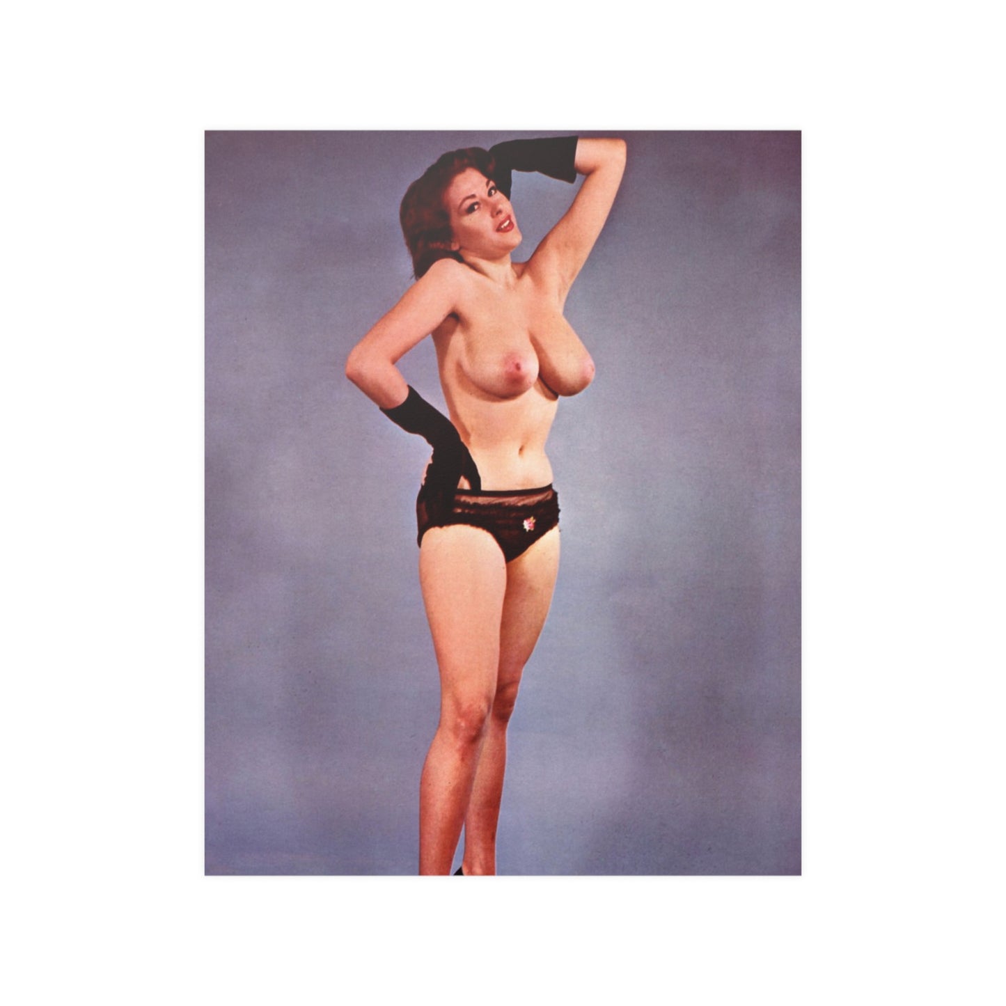 Satin Posters (210gsm) Playmate 1959 Elaine Reynolds nude #2