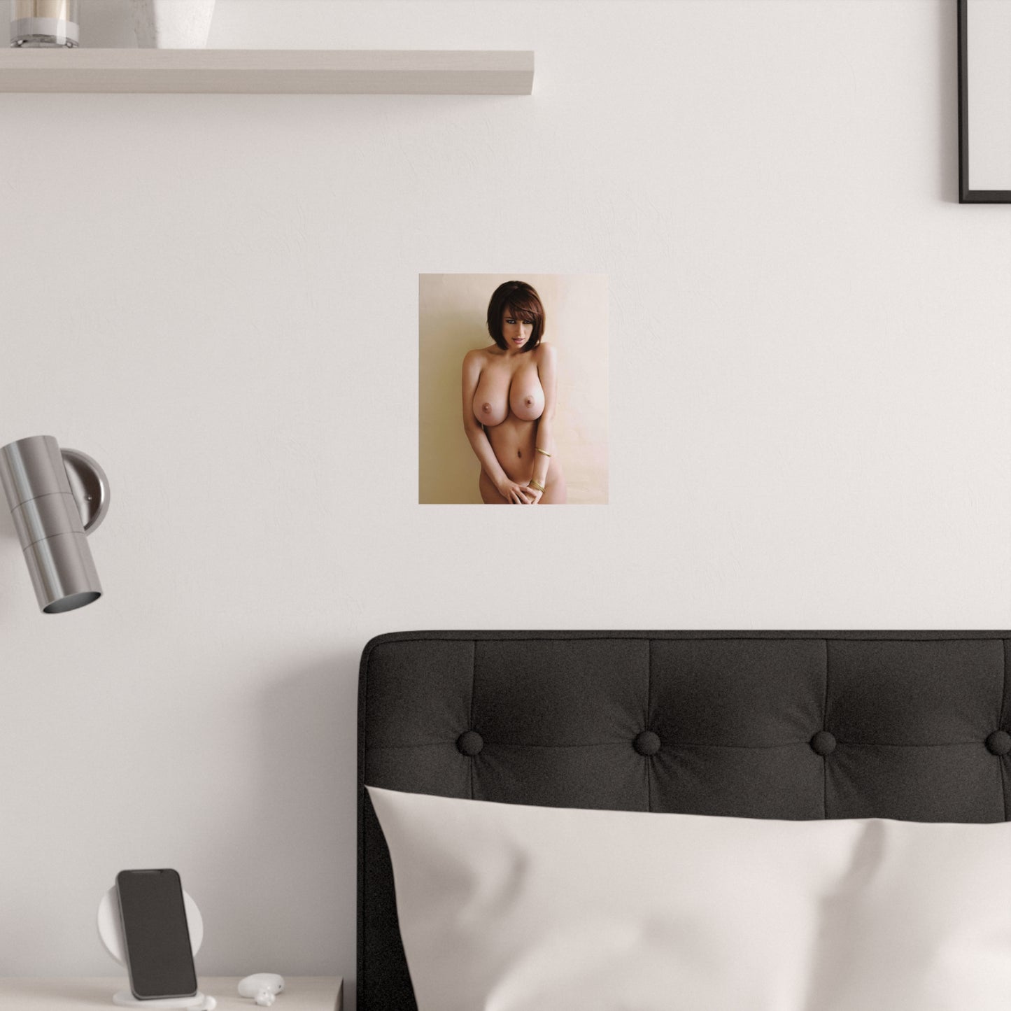 Satin Posters (210gsm) Large Natural Breasts