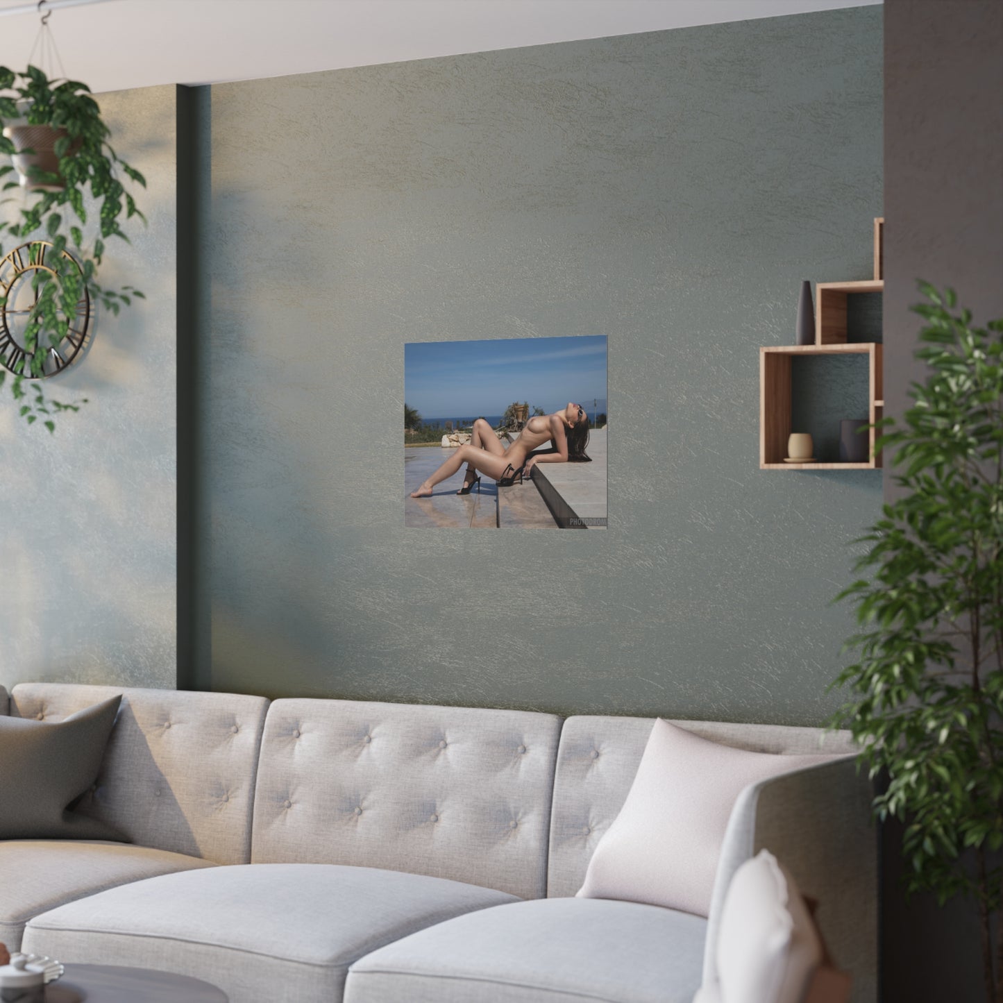 Satin Posters (210gsm) Sexy Naked Nude Pornstar