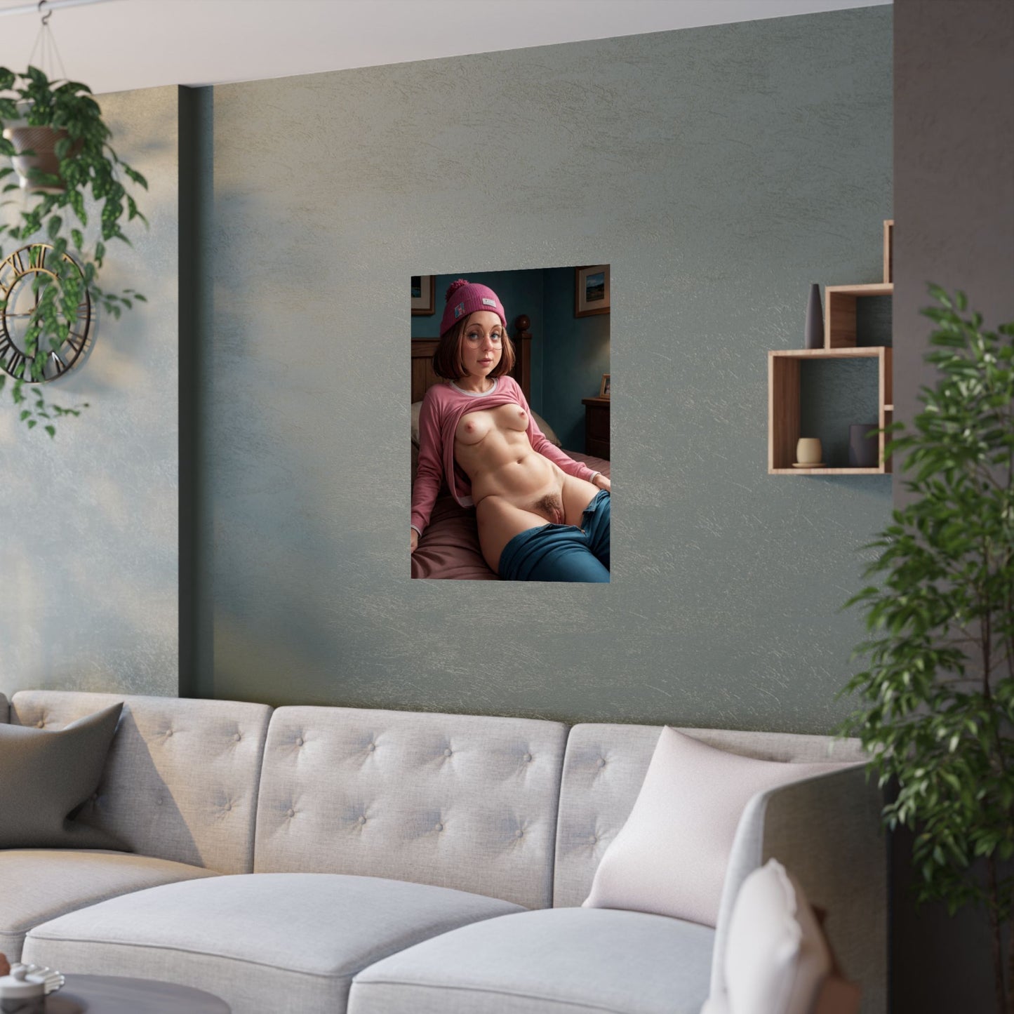 Satin Posters (210gsm) Meg Griffin Nude