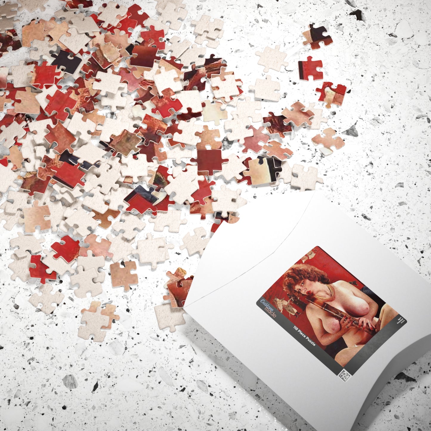 Puzzle (110, 252, 520, 1014-piece) Retro Pornstar Lisa De Leeuw Nude
