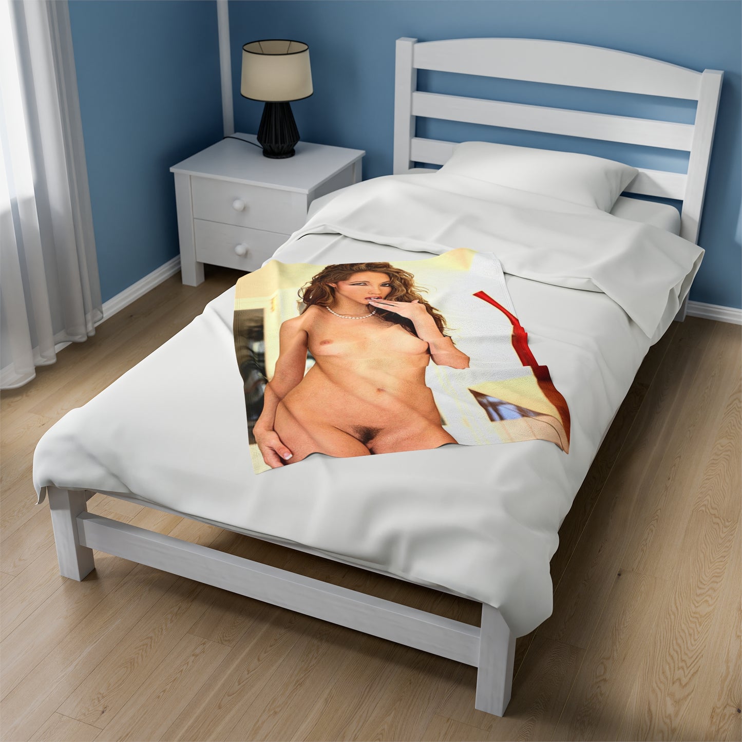 Velveteen Plush Blanket Pornstar Jenna Haze Nude