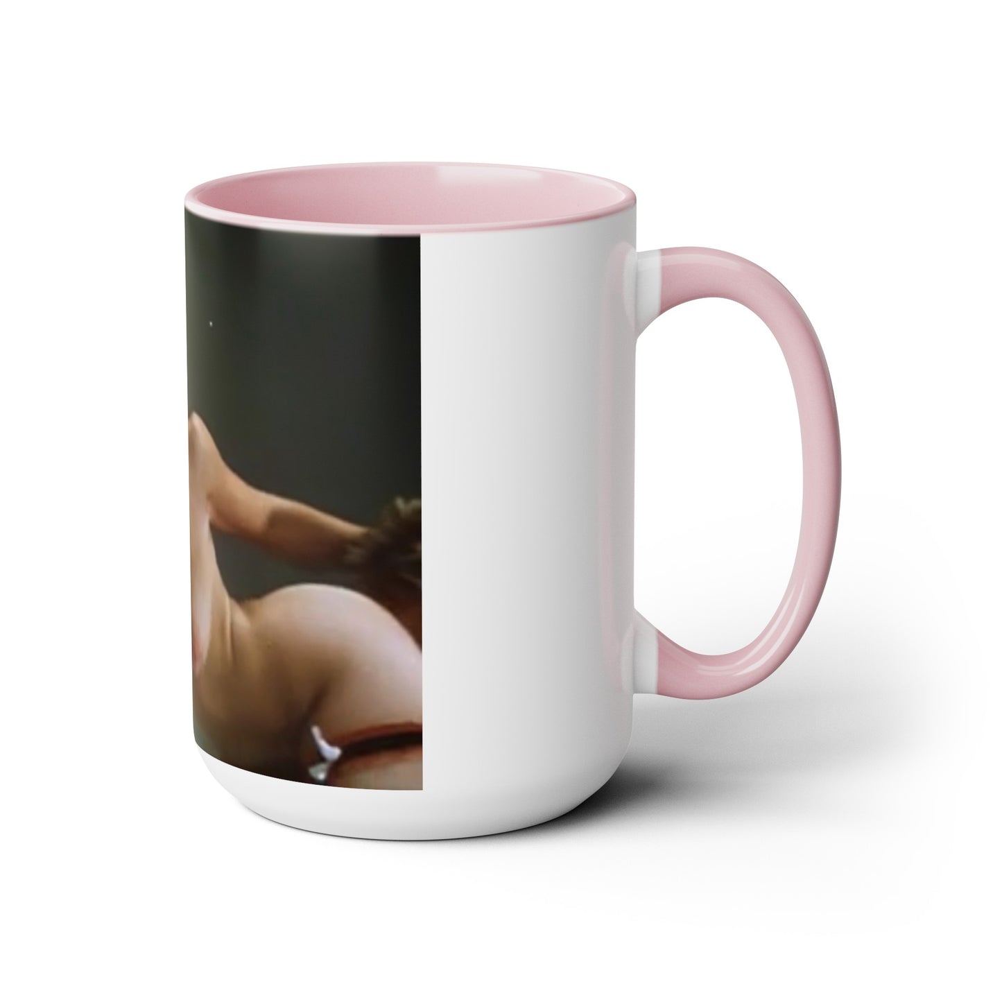 Two-Tone Coffee Mugs, 15oz Traci Lords Nude