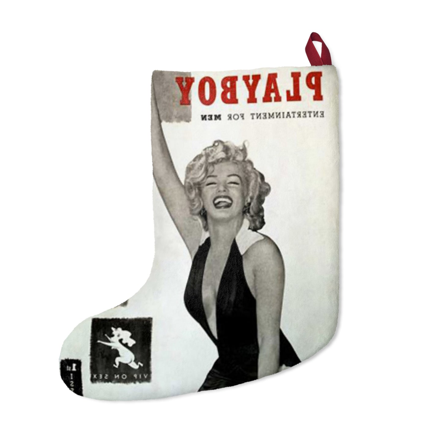 Christmas Stockings Playboy Cover December 1953 Marilyn Monroe