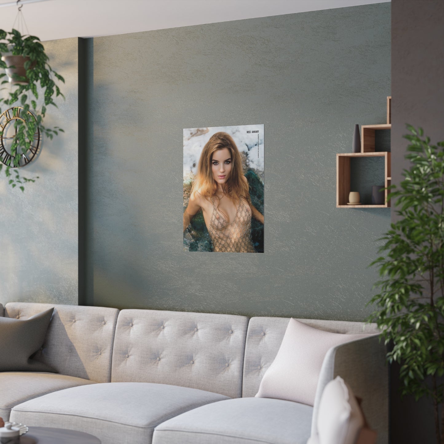 Satin Posters (210gsm) Playboy Playmate January 2014 Roos Van Montfort