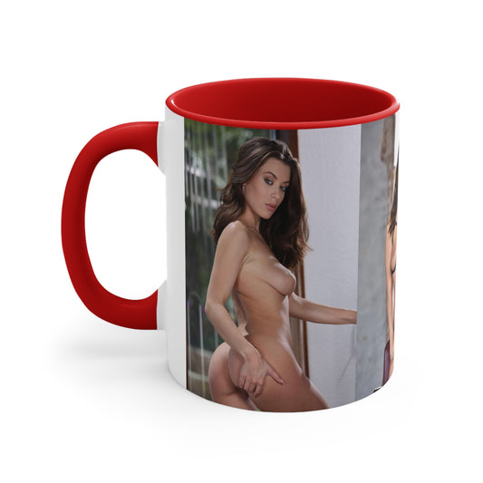 Accent Coffee Mug, 11oz Lana Rhoades Nude