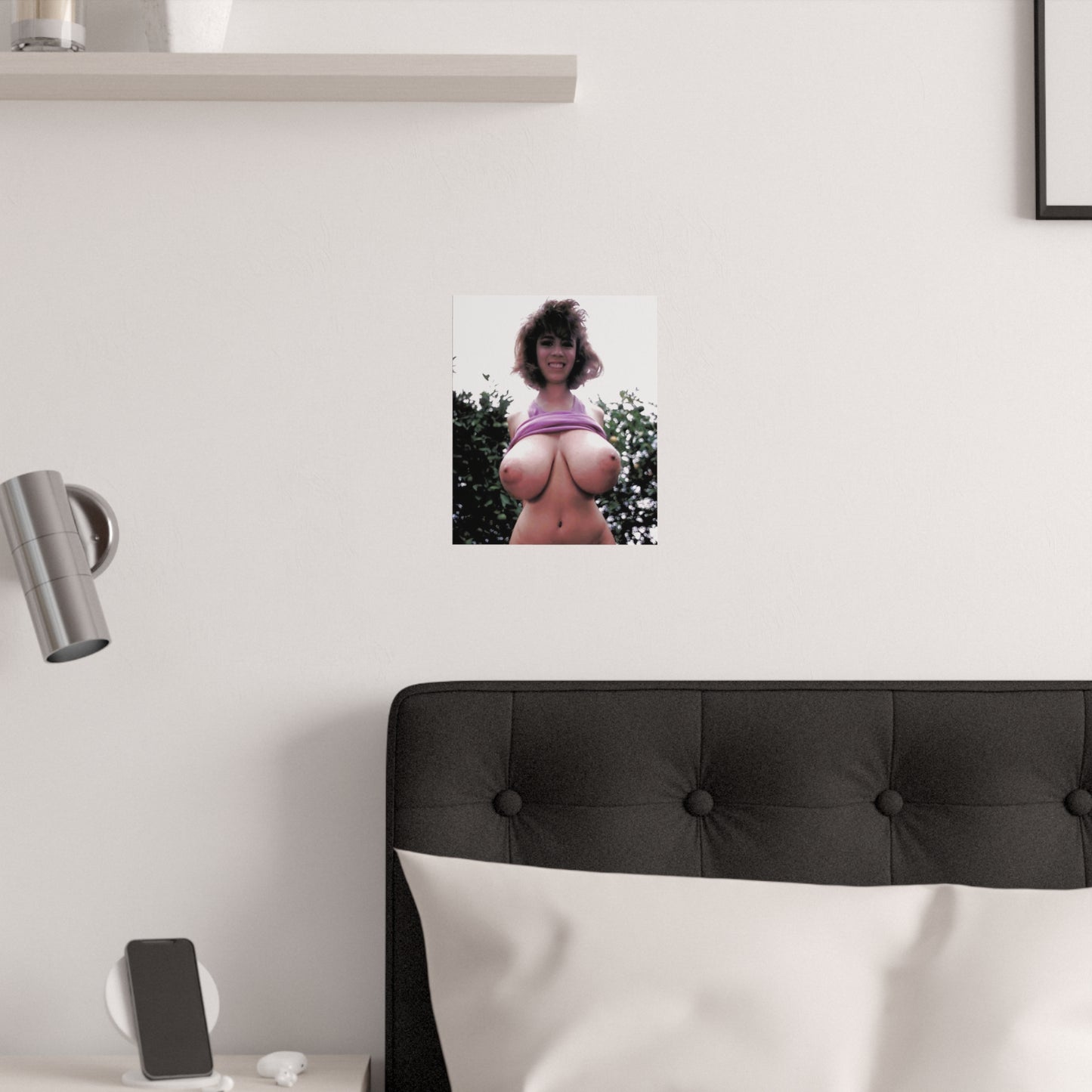 Satin Posters (210gsm) Retro Adult Star Christy Canyon Nude