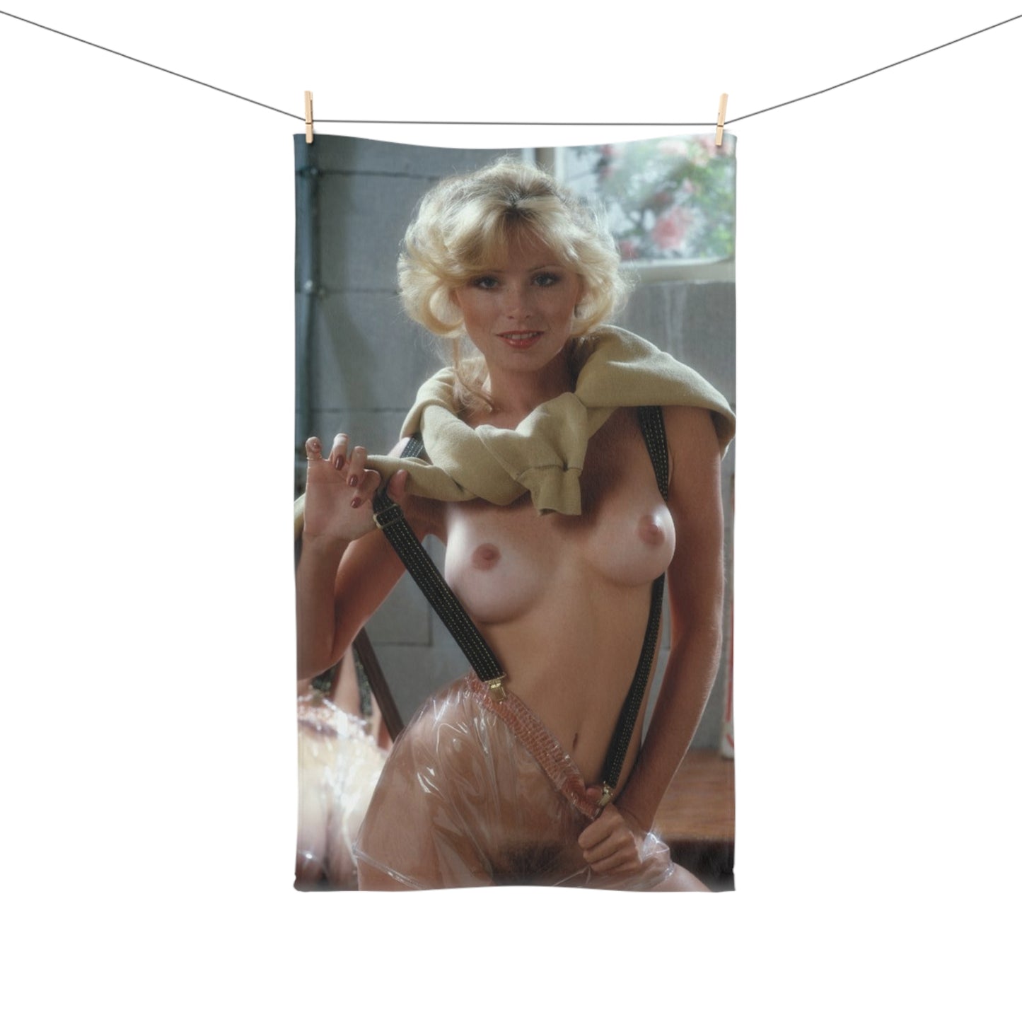 Hand Towel Playboy Playmate October 1978 Marcy Hanson