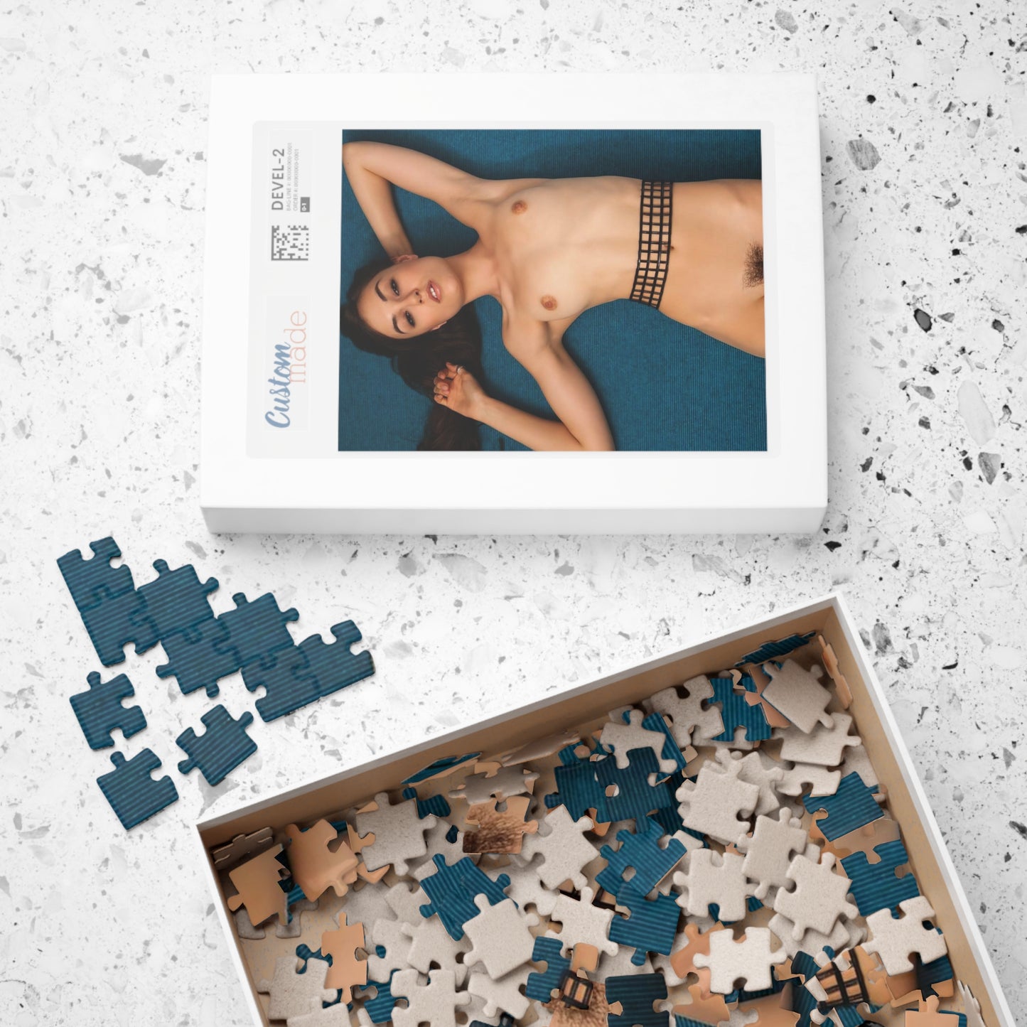 Puzzle (110, 252, 520, 1014-piece) Adult Star Sasha Grey Nude