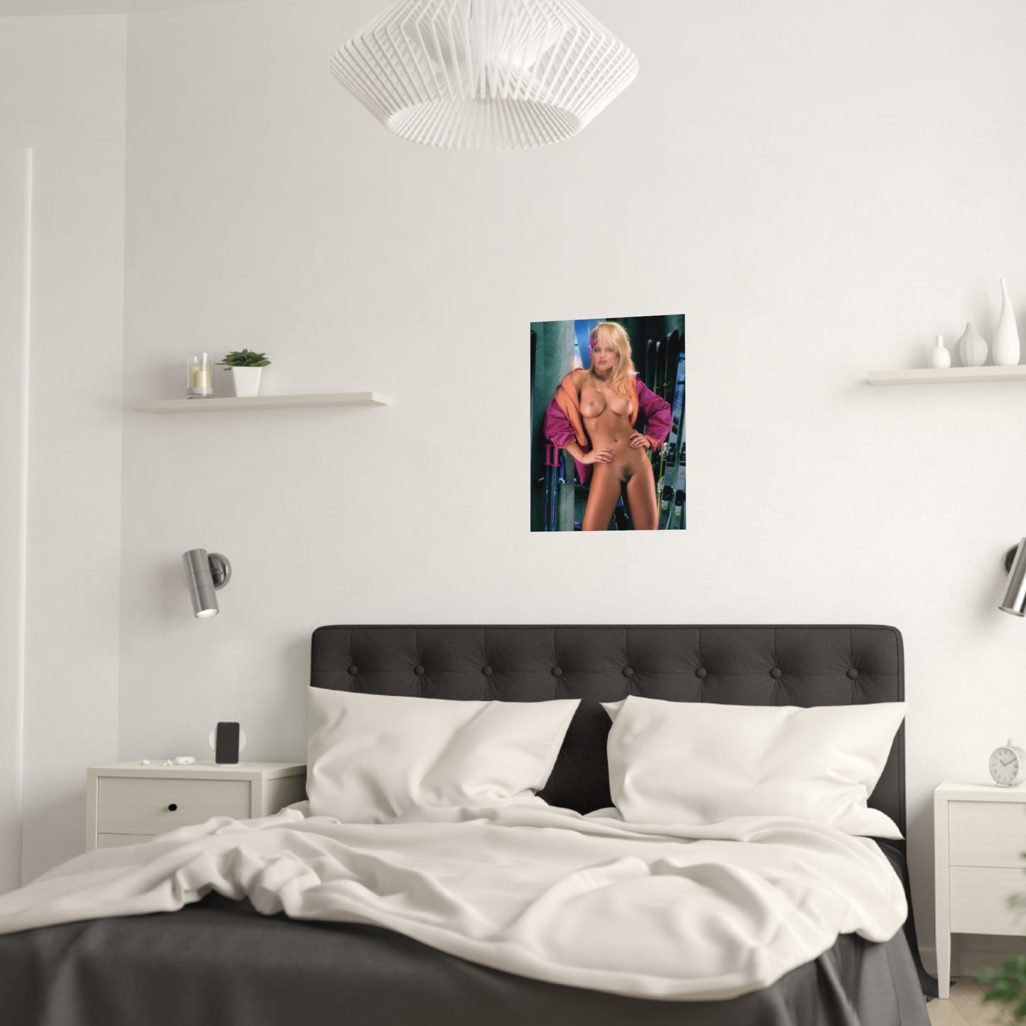 Satin Posters (210gsm) Playboy Playmate December 1990 Morgan Fox