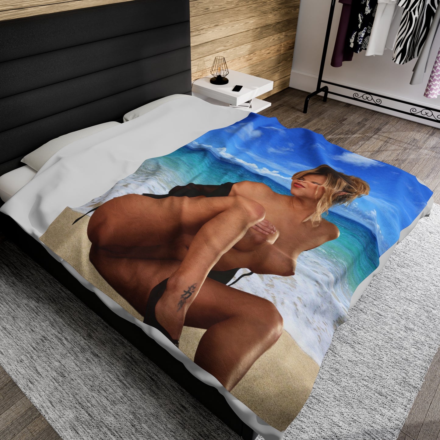 Velveteen Plush Blanket Porn Star Ashlynn Brooke