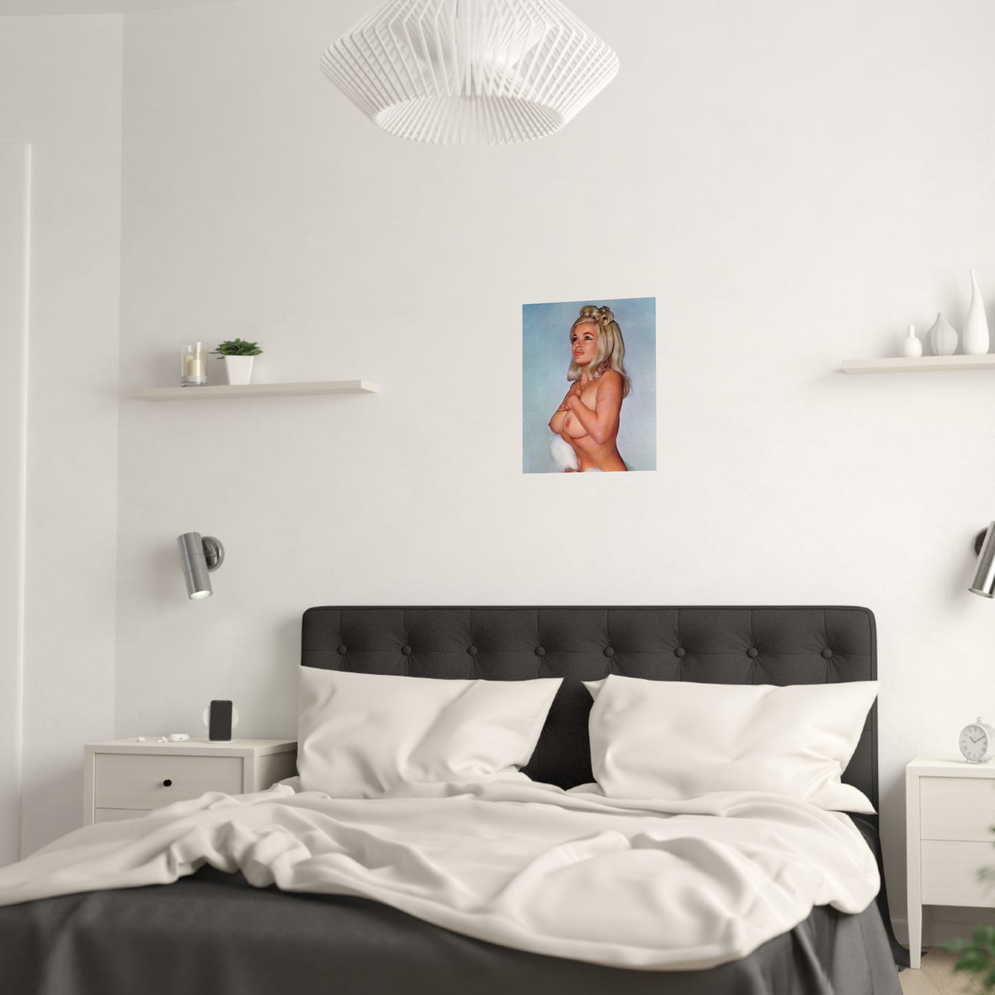 Satin Posters (210gsm) Jayne Mansfield Nude
