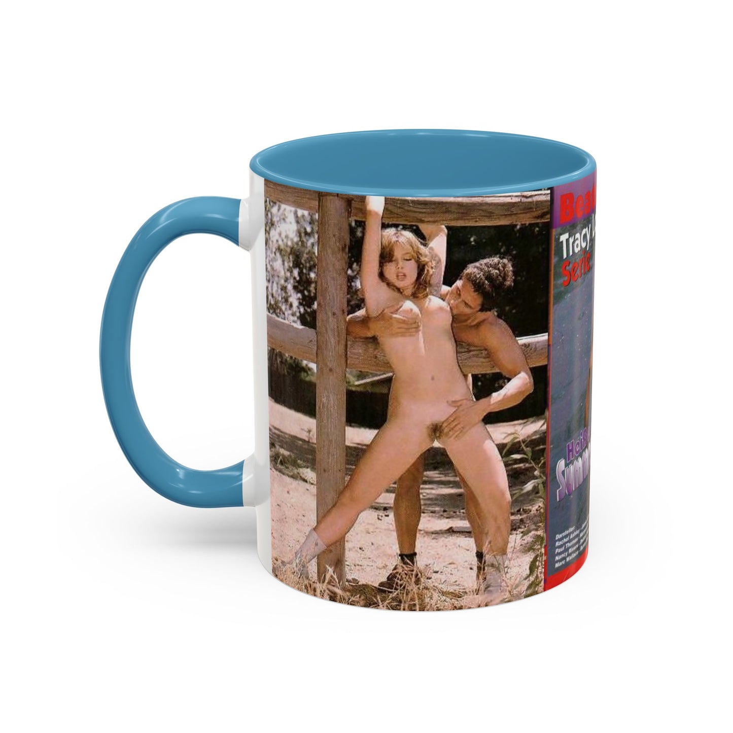 Accent Coffee Mug (11, 15oz) Traci Lords Nude