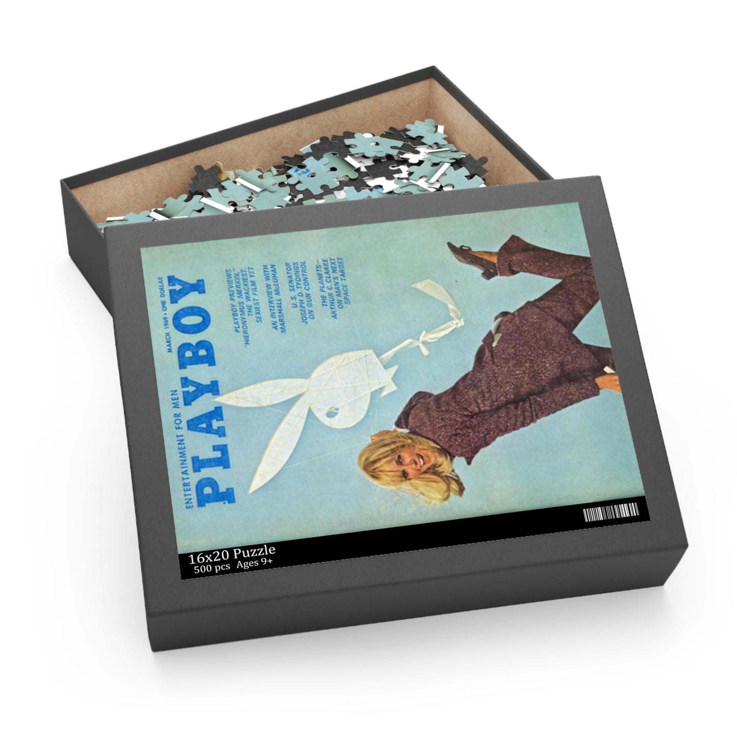 Puzzle (120, 252, 500-Piece) Playboy Cover March 1969