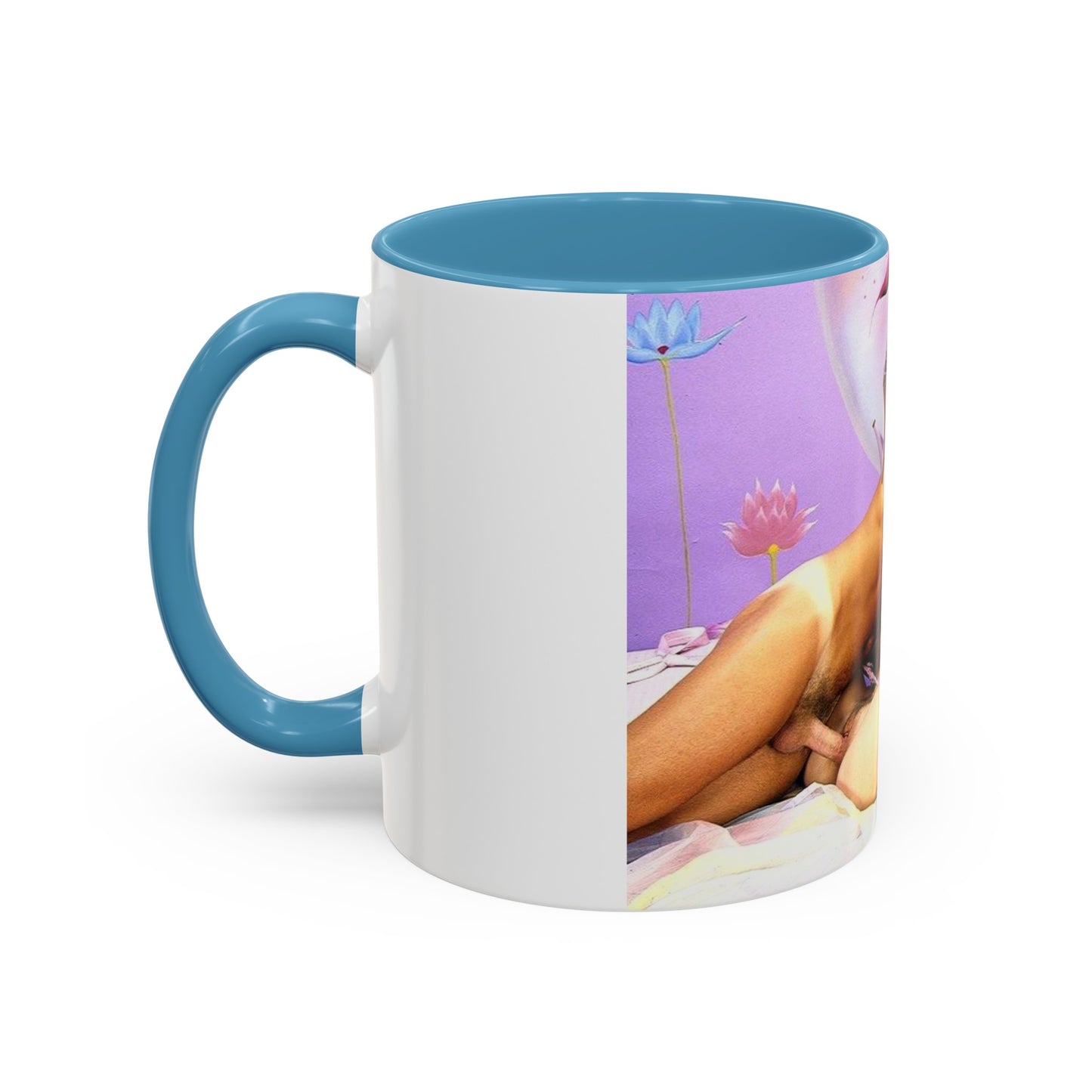 Accent Coffee Mug (11, 15oz) Traci Lords Nude Naked Retro