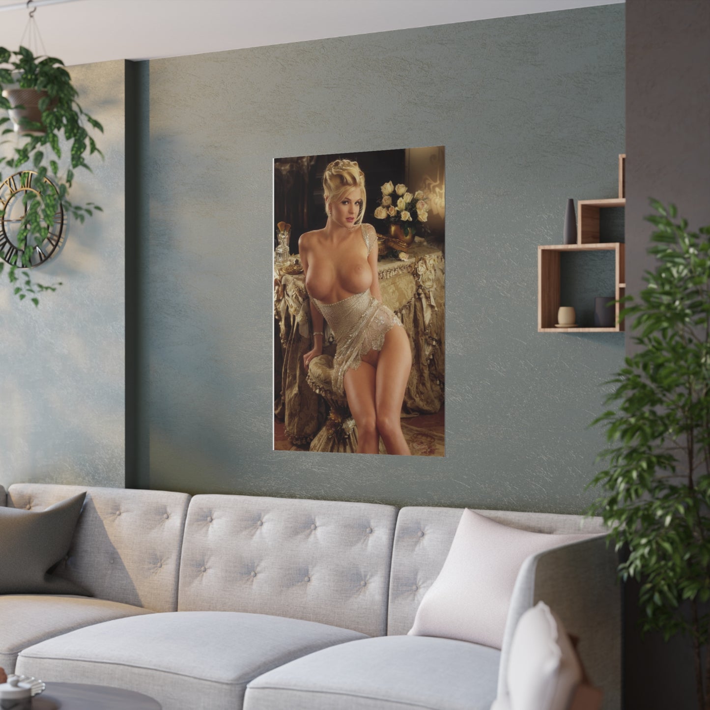 Satin Posters (210gsm) Playboy Playmate March 1996 Priscilla Taylor
