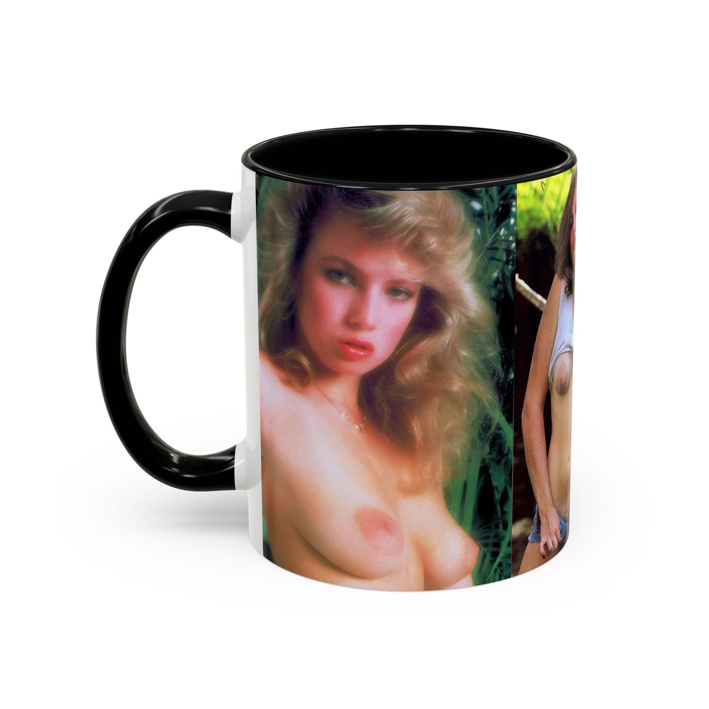 Accent Coffee Mug (11, 15oz) Traci Lords Nude Naked Retro
