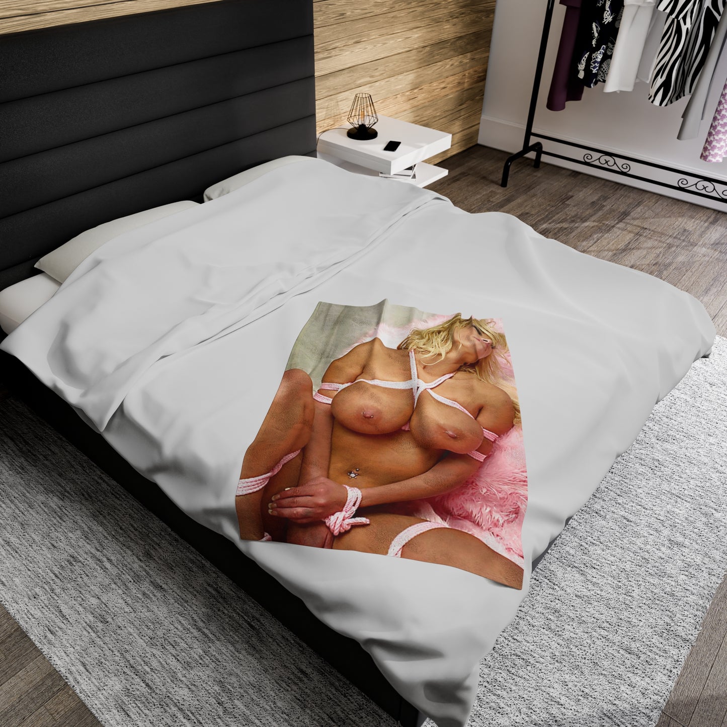 Velveteen Plush Blanket Pornstar Shyla Stylez Nude