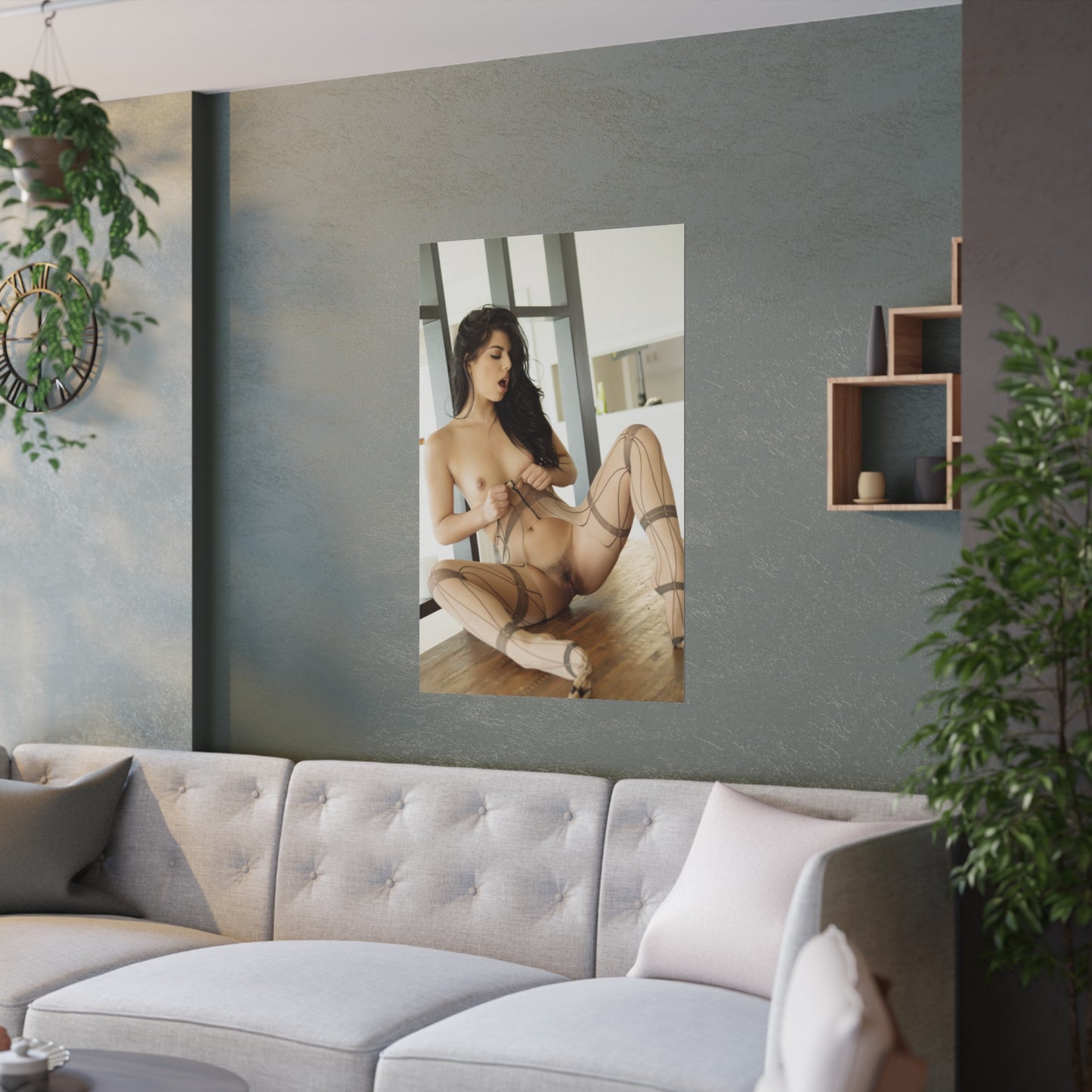 Satin Posters (210gsm) Pet 2017 Gina Valentina Nude