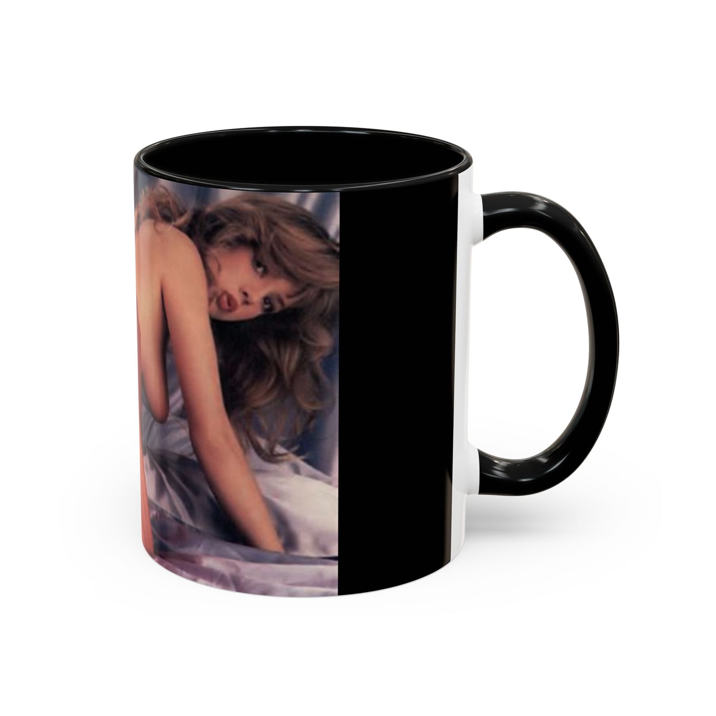 Accent Coffee Mug (11, 15oz) Traci Lords Naked Nude Retro