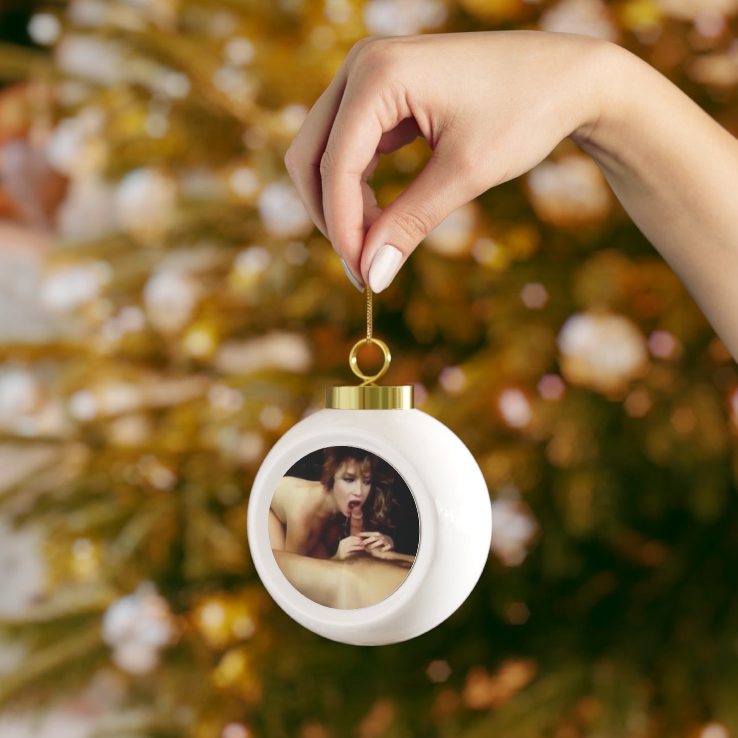 Christmas Ball Ornament Traci Lords Nude