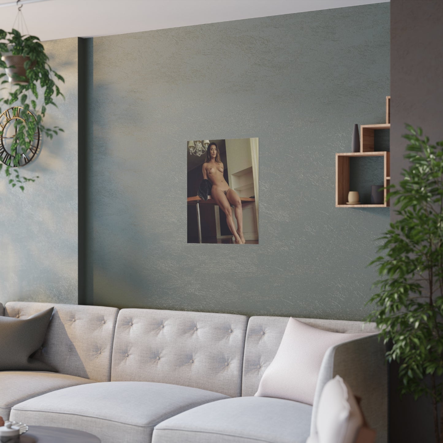 Satin Posters (210gsm) Eva Lovia Nude