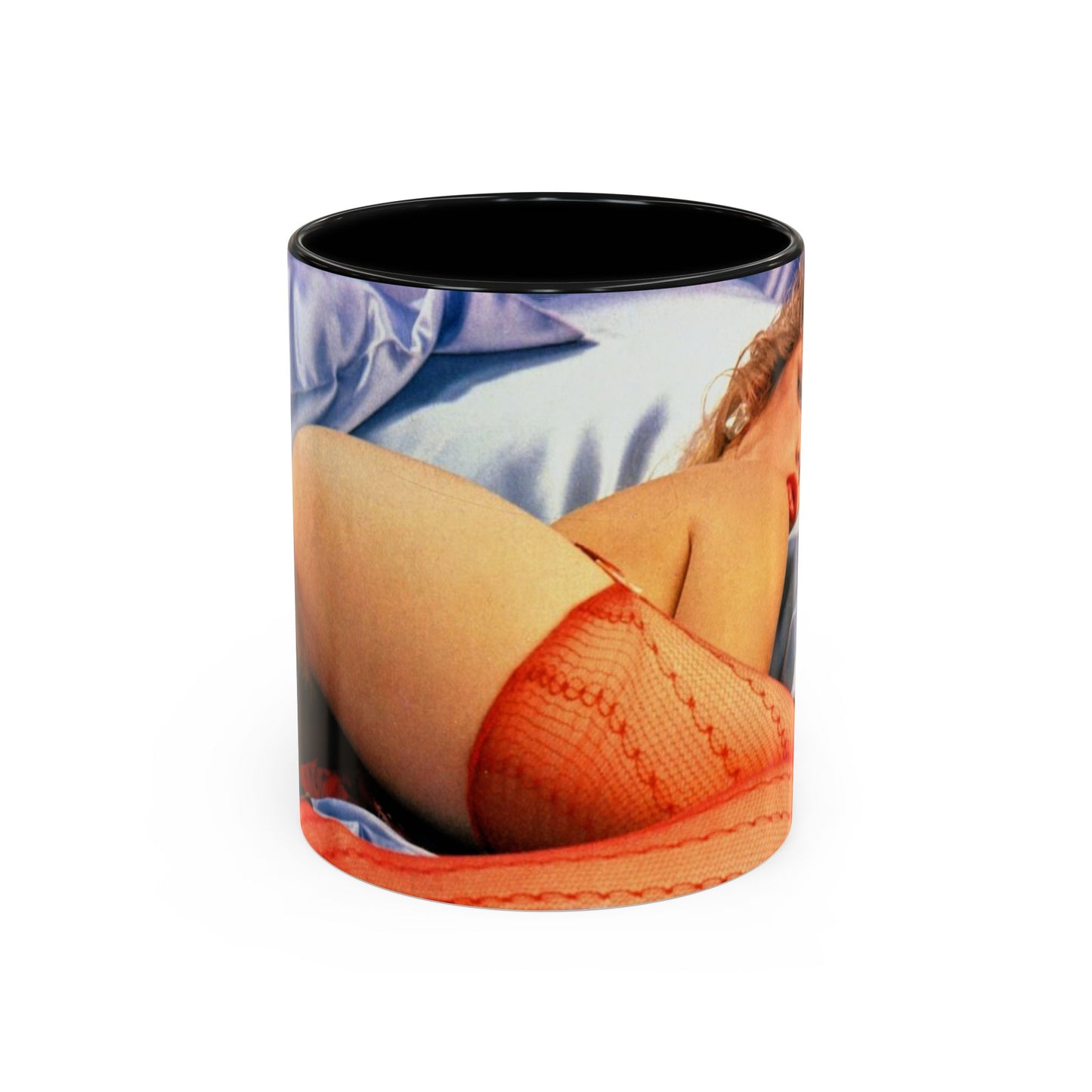 Accent Coffee Mug (11, 15oz) Traci Lords Naked Nude Retro