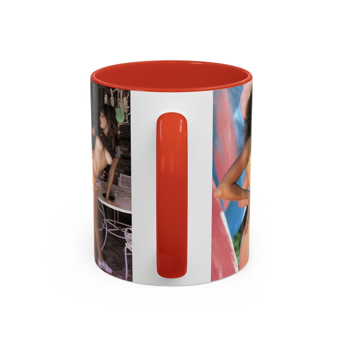 Accent Coffee Mug (11, 15oz) Traci Lords Nude Naked Fucking Retro