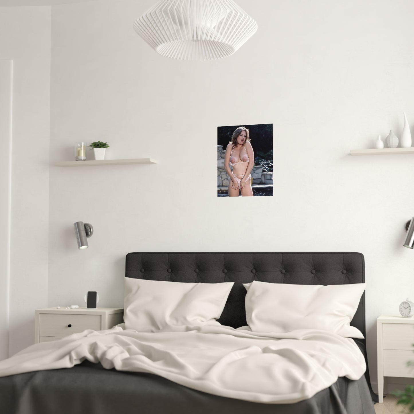 Satin Posters (210gsm) Retro 80s Adult Star Nude