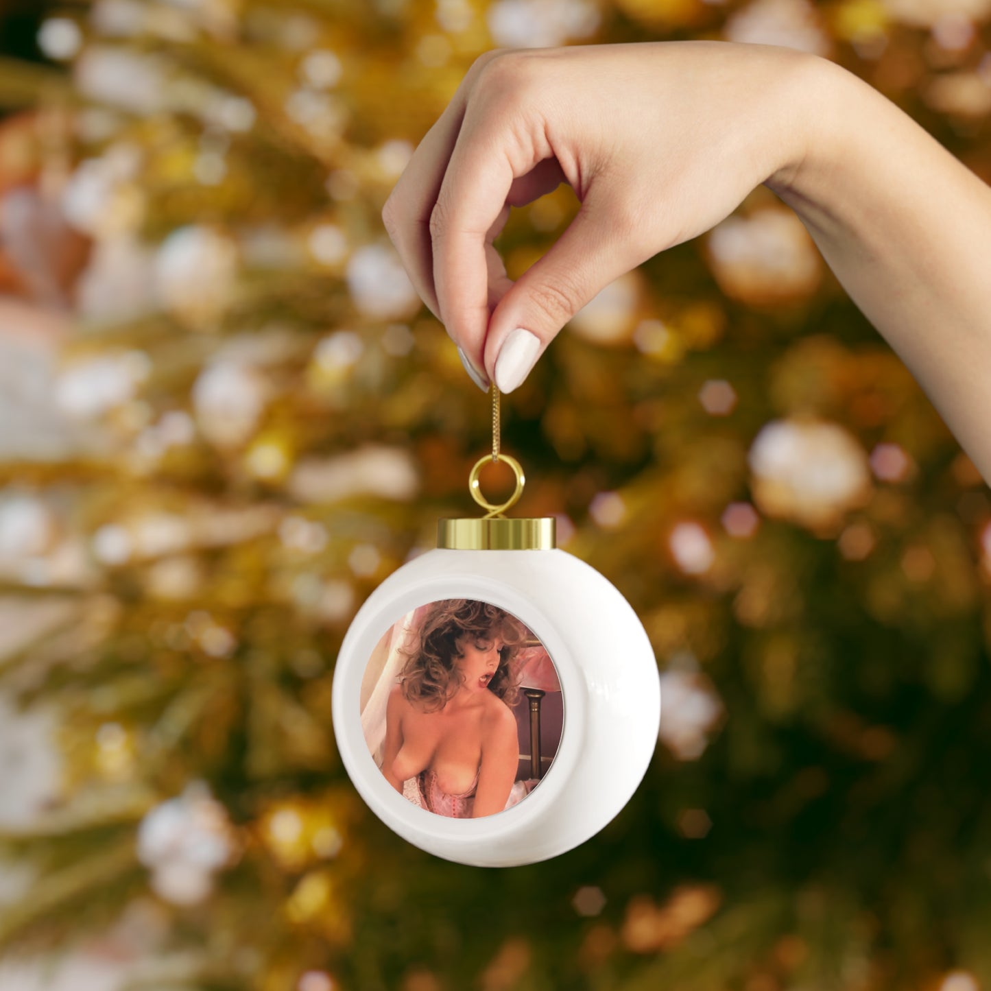 Christmas Ball Ornament Traci Lords