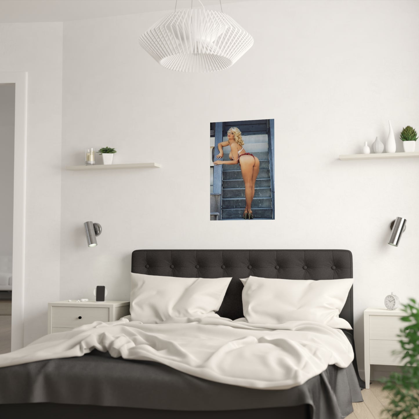 Satin Posters (210gsm) Anna Nicole Smith Nude