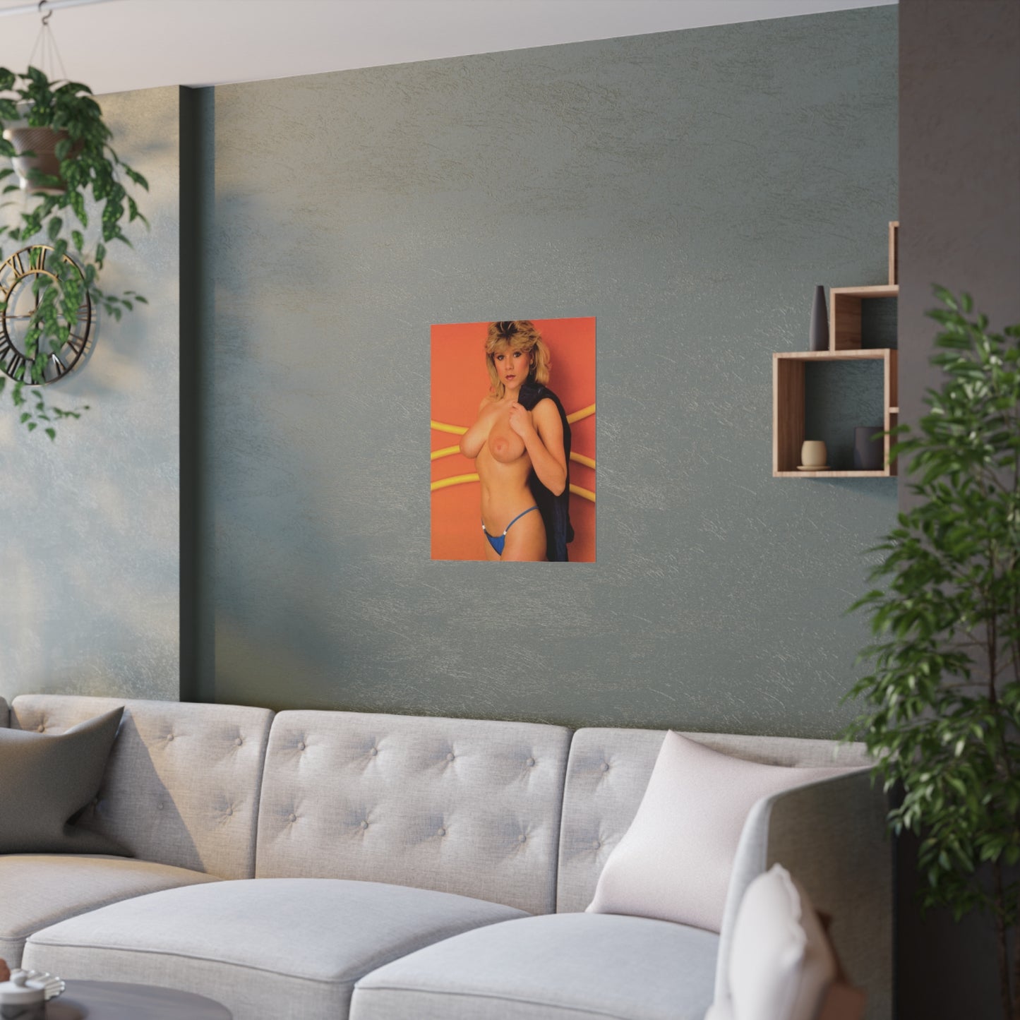 Satin Posters (210gsm) Samantha Fox Nude